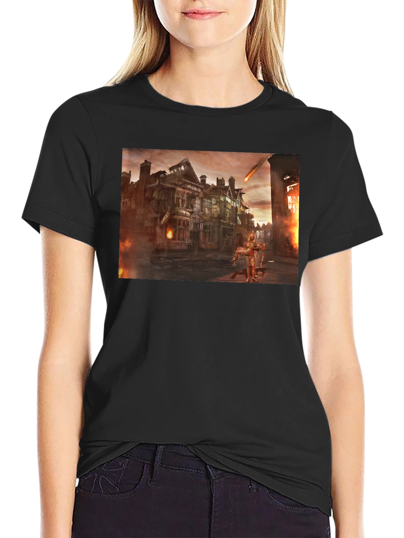 Burning Town T-Shirt