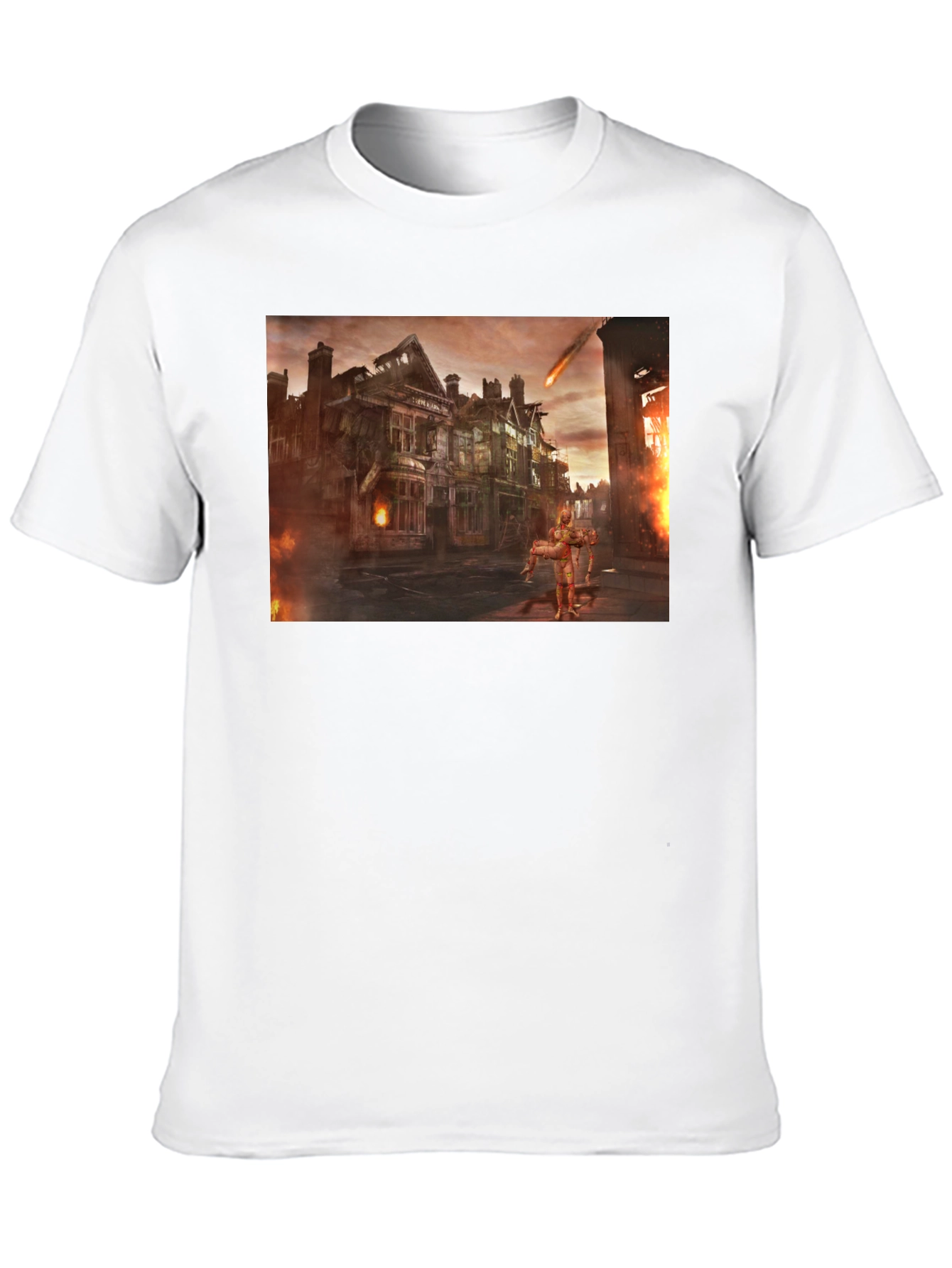 Burning Town T-Shirt