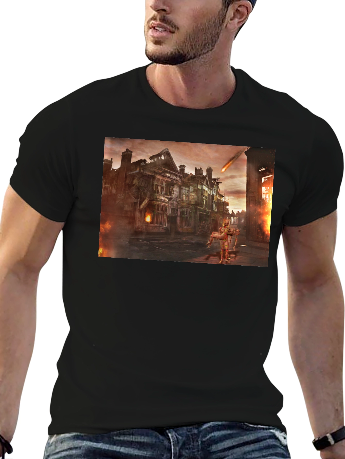 Burning Town T-Shirt