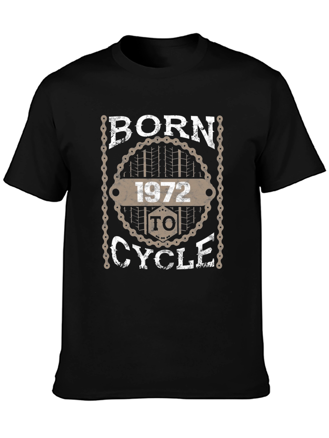 Born 1972 To Cycle - Graphic T-Shirt