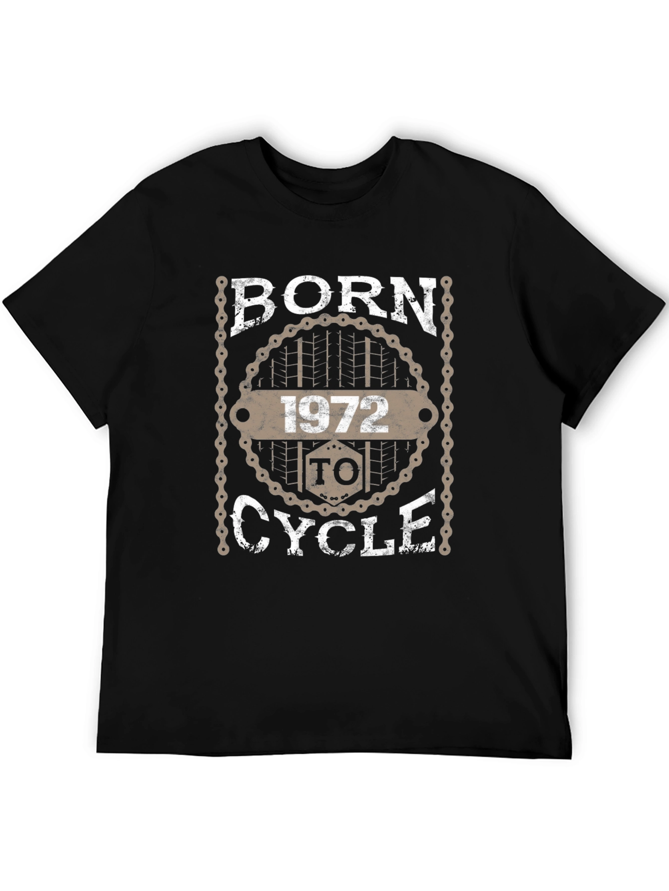 Born 1972 To Cycle - Graphic T-Shirt