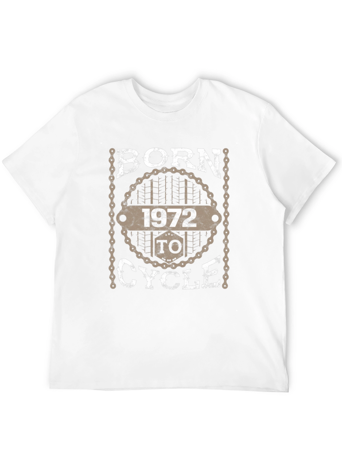 Born 1972 To Cycle - Graphic T-Shirt