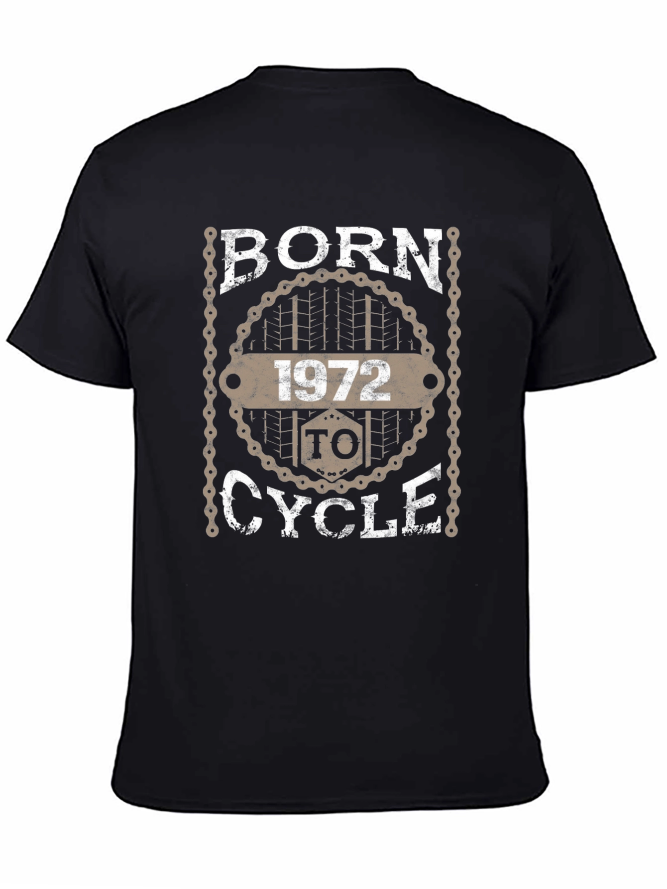 Born 1972 To Cycle - Graphic T-Shirt