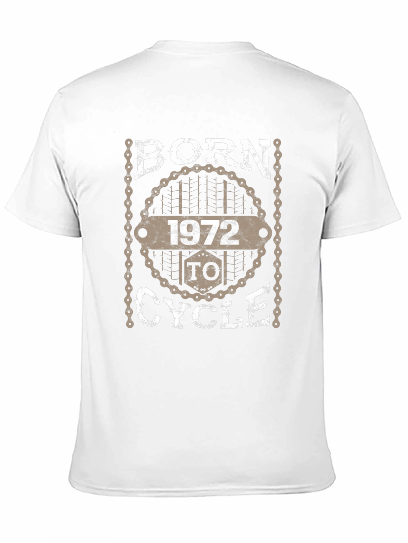 Born 1972 To Cycle - Graphic T-Shirt
