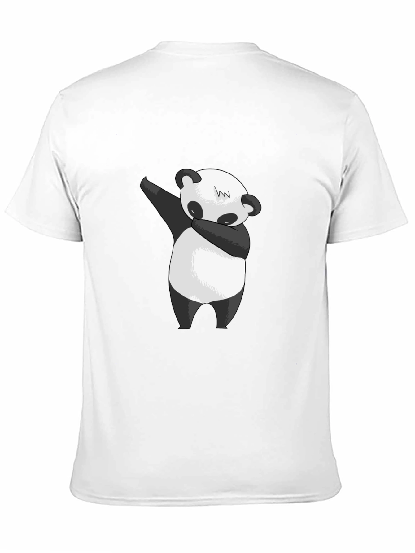 Dabbing Panda Black T-Shirt