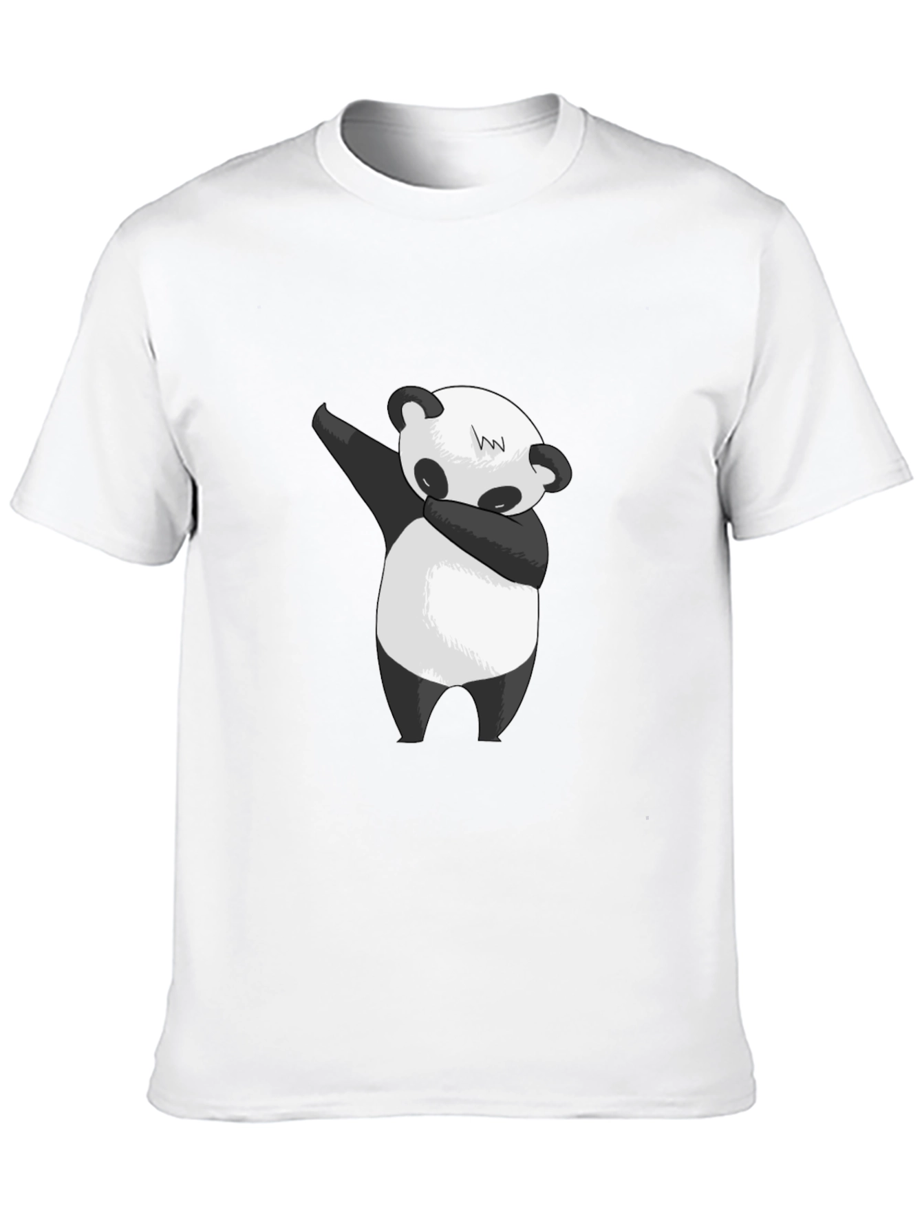 Dabbing Panda Black T-Shirt