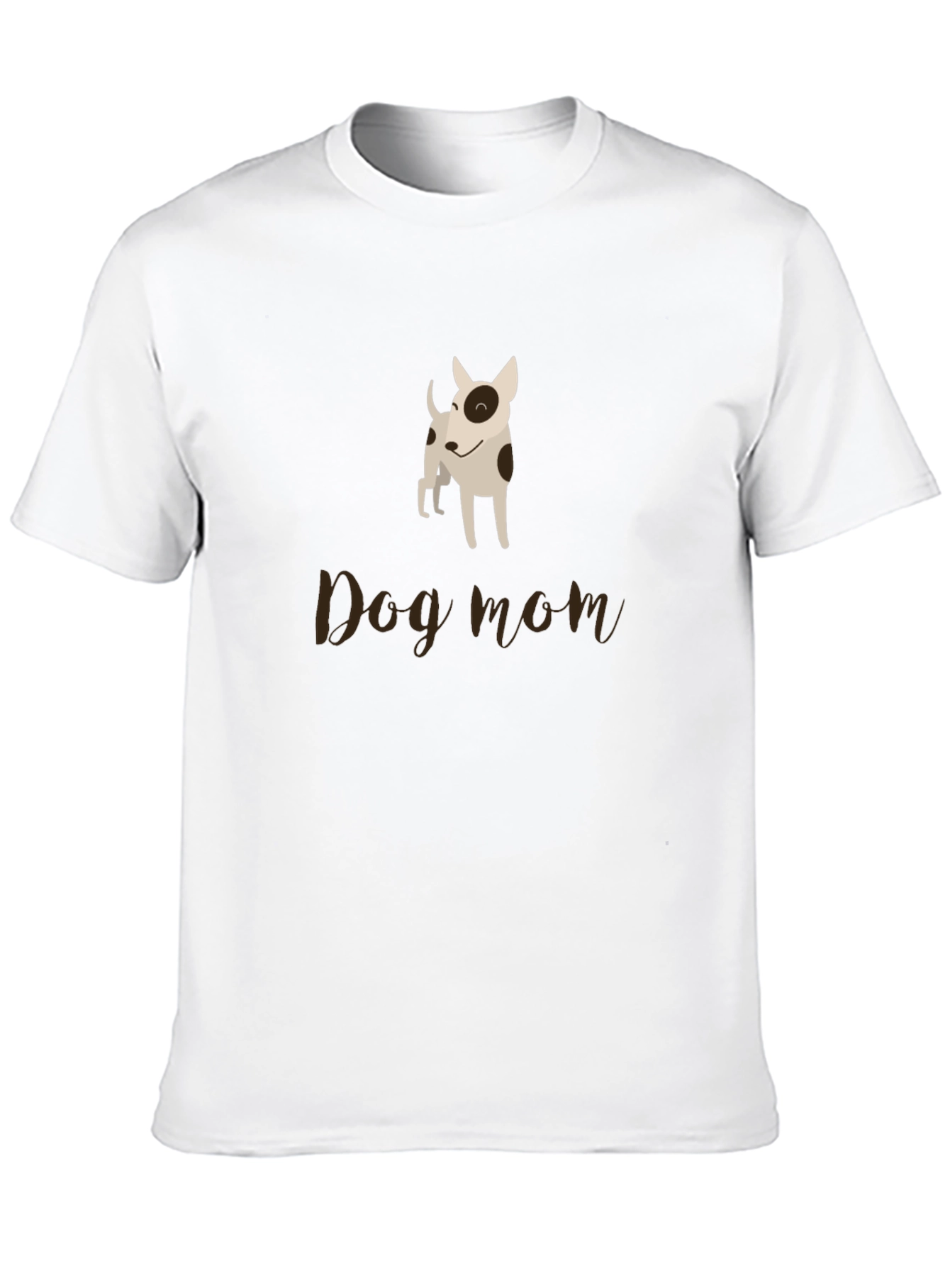 Dog Mom Black T-Shirt - Pet Lover Apparel
