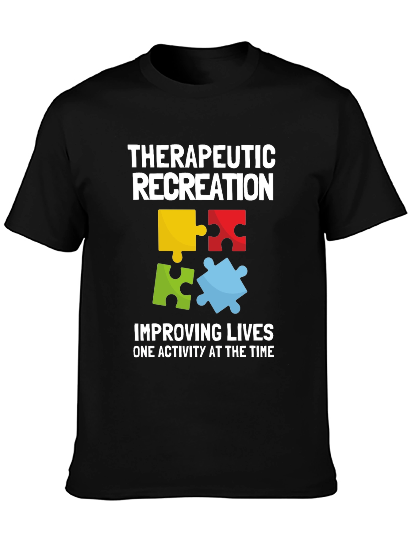 Therapeutic Recreation Puzzle Piece T-Shirt