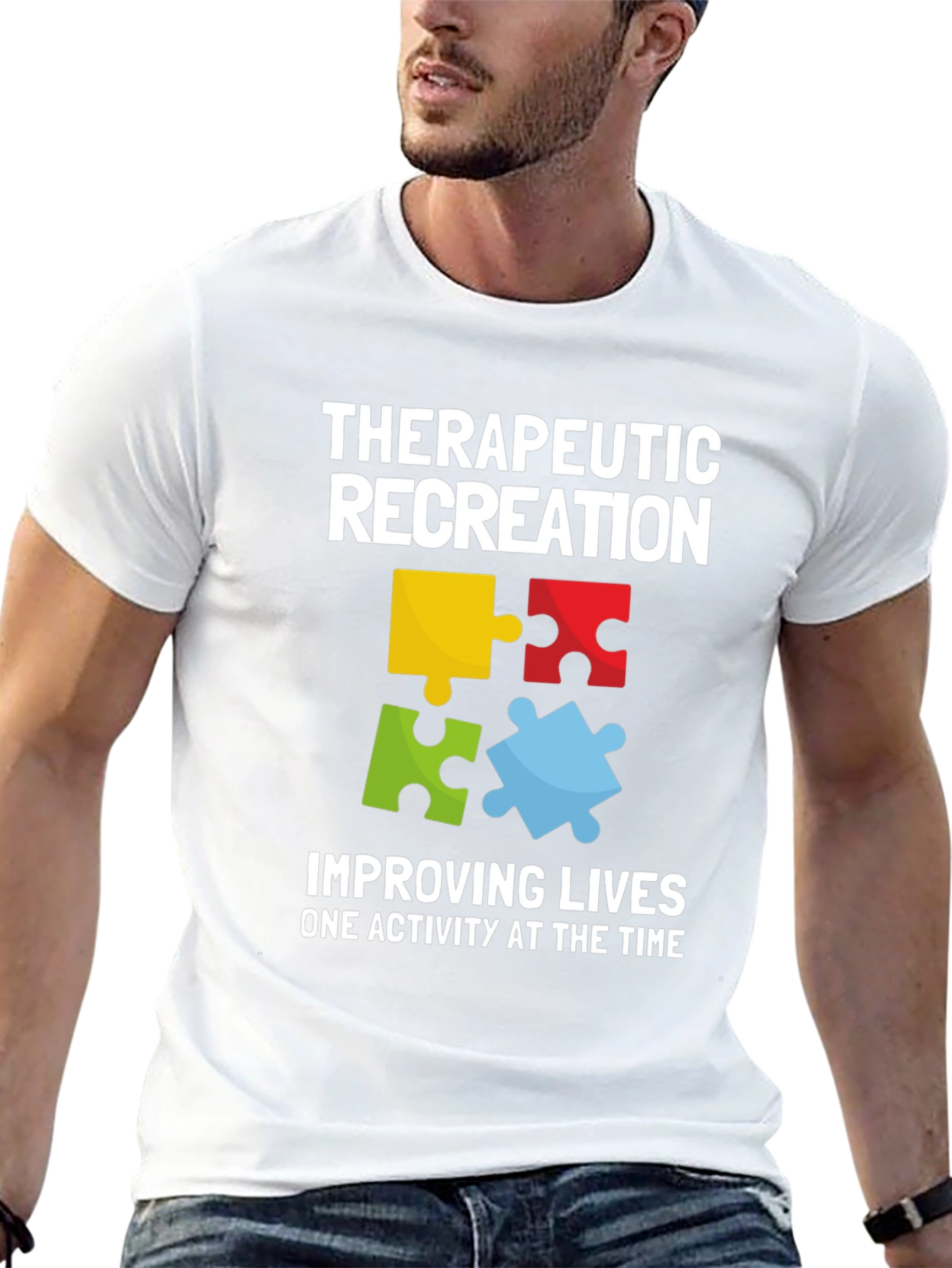 Therapeutic Recreation Puzzle Piece T-Shirt