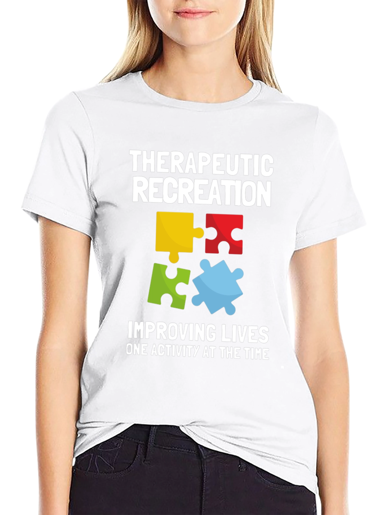 Therapeutic Recreation Puzzle Piece T-Shirt