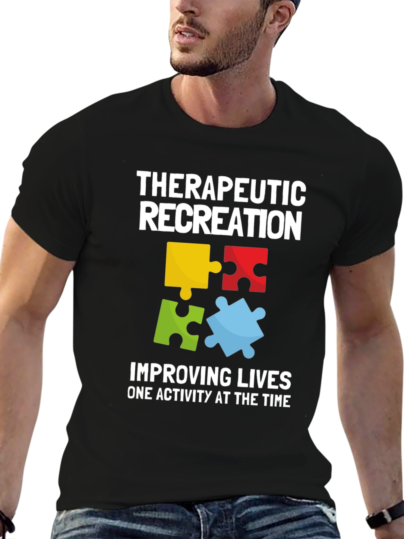 Therapeutic Recreation Puzzle Piece T-Shirt