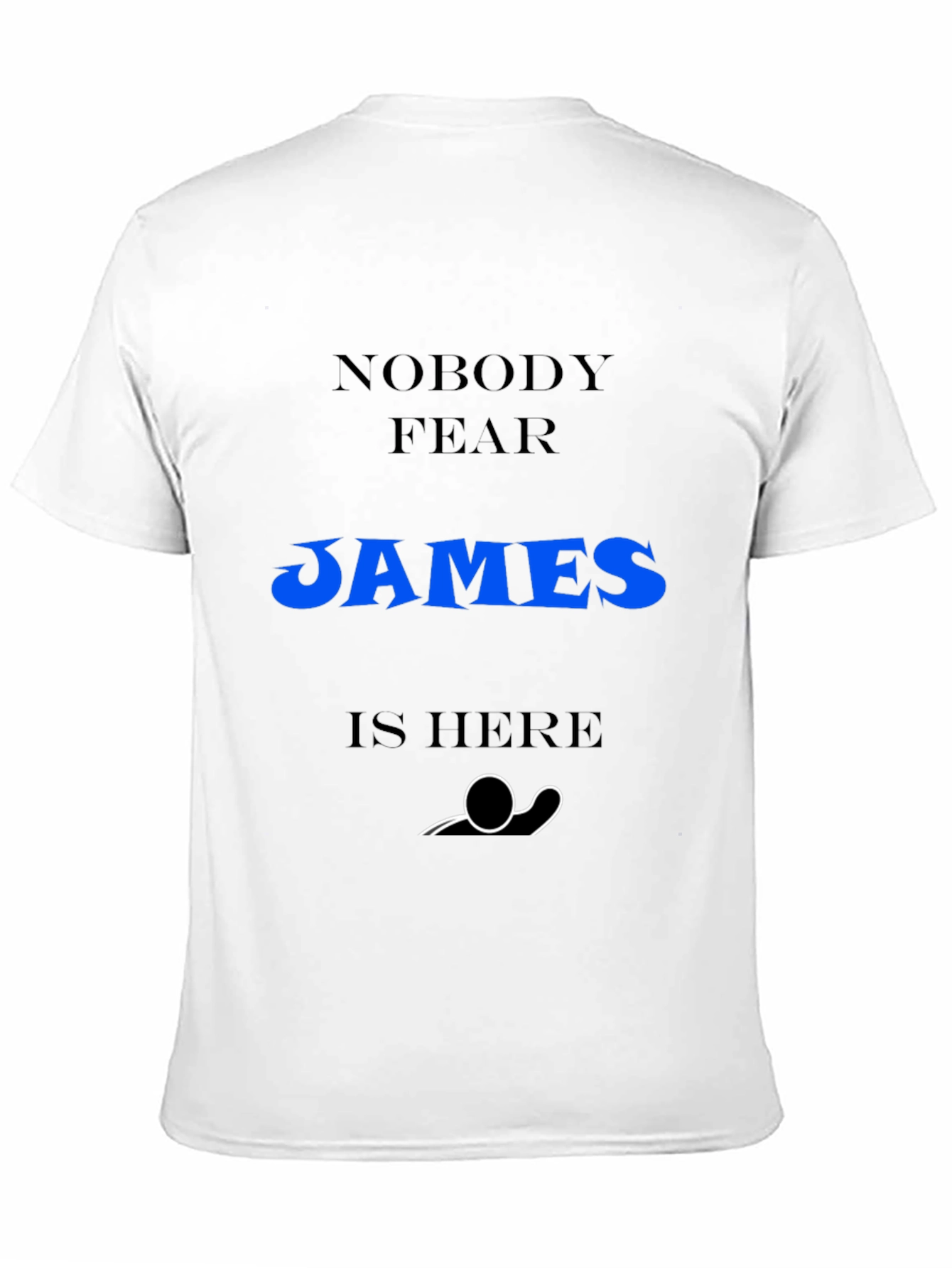 Nobody Fear James is Here Potter T-Shirt