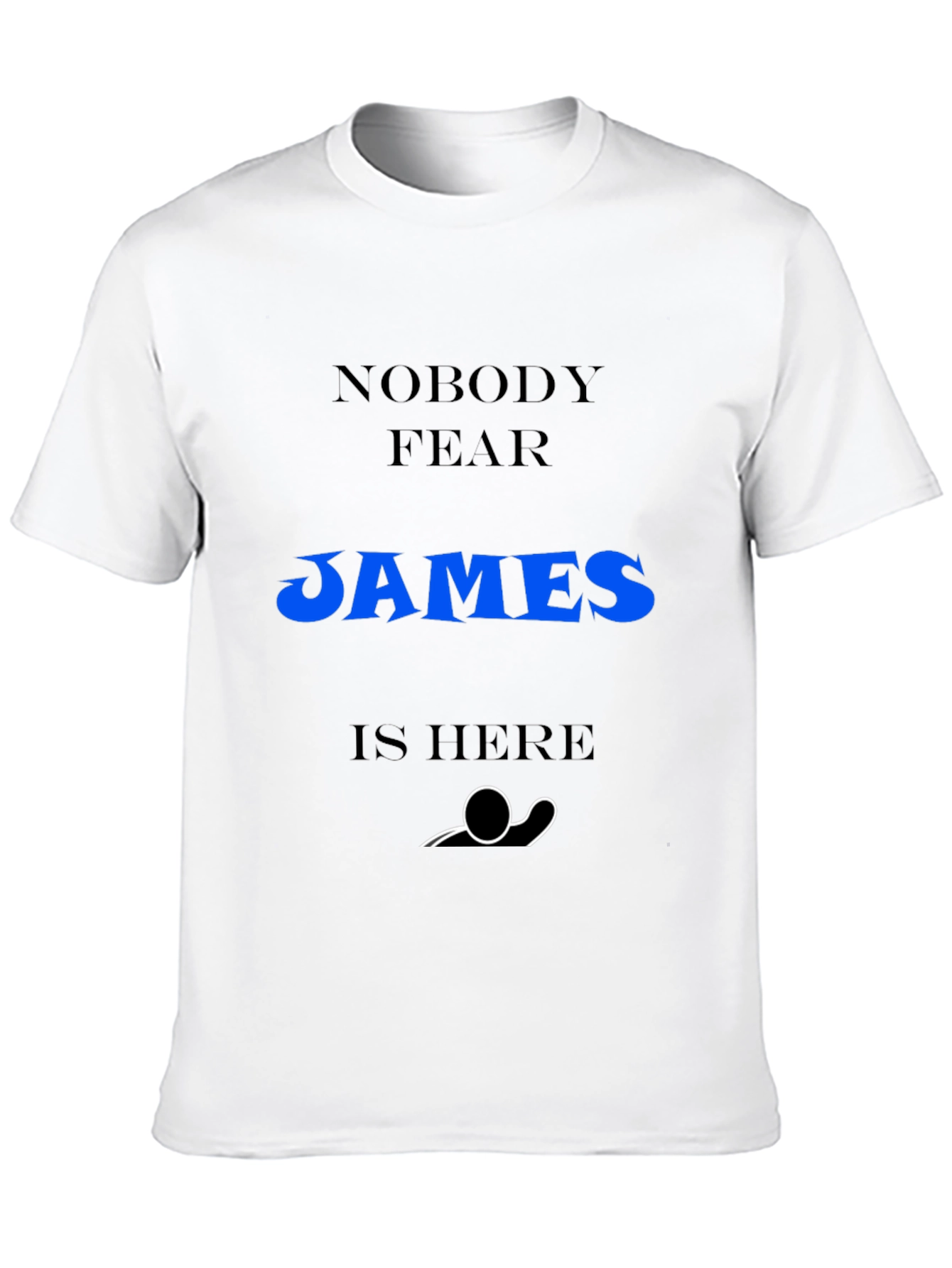 Nobody Fear James is Here Potter T-Shirt