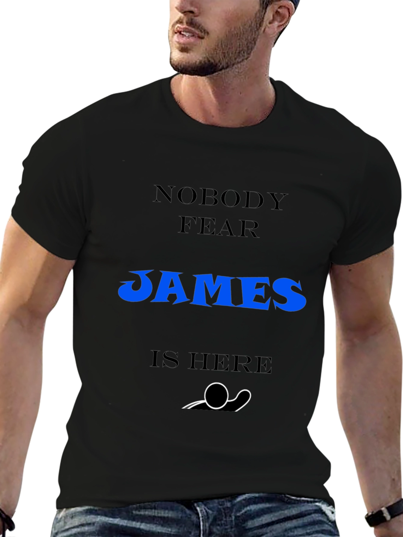 Nobody Fear James is Here Potter T-Shirt