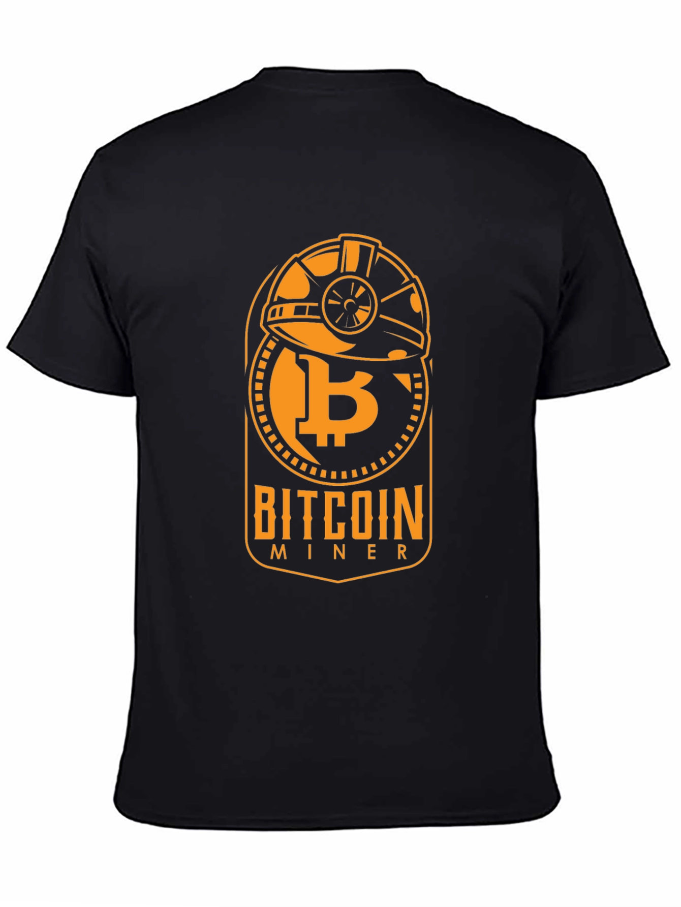 Bitcoin Miner Graphic Tee - Crypto Enthusiast Apparel