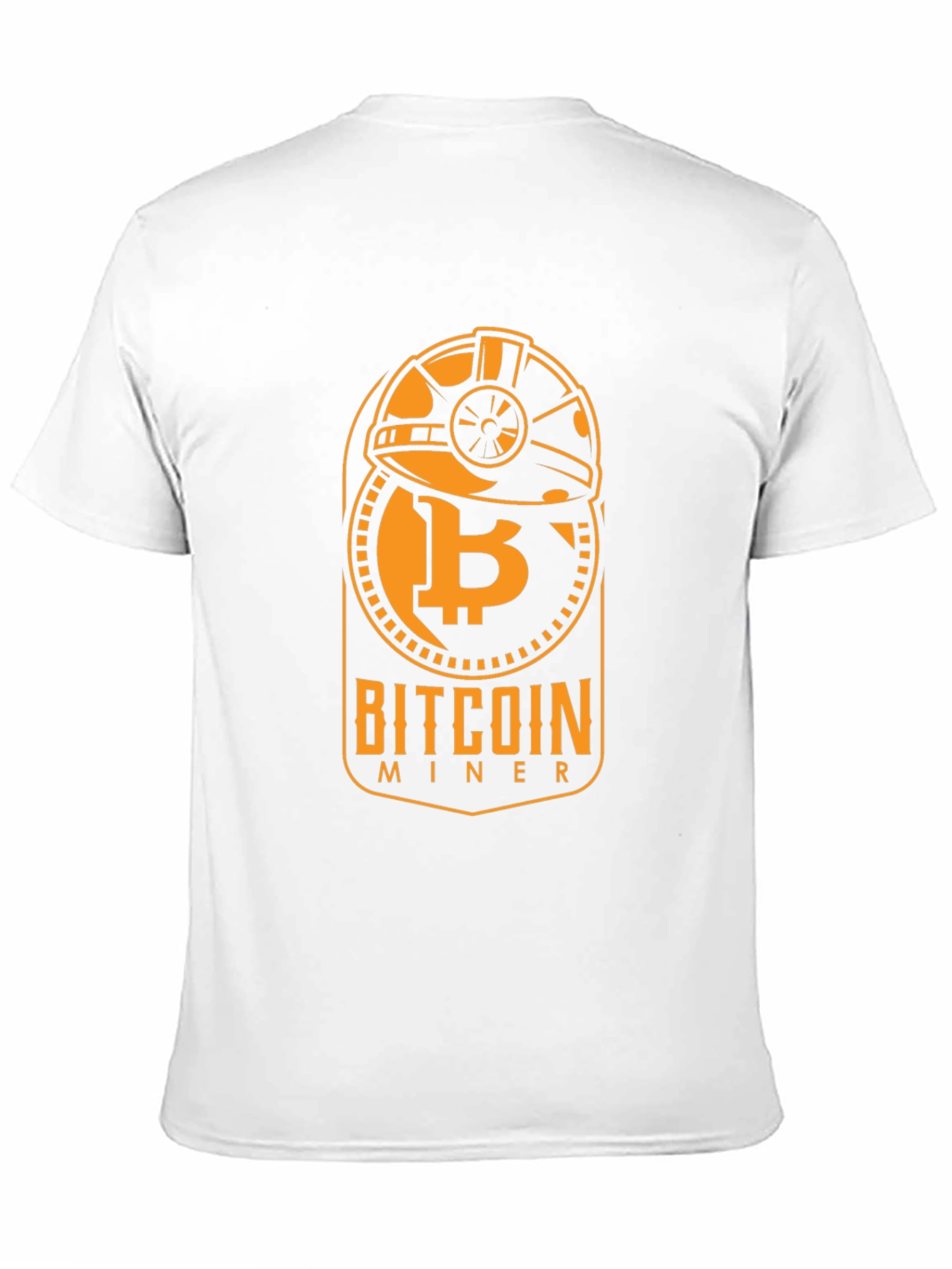 Bitcoin Miner Graphic Tee - Crypto Enthusiast Apparel