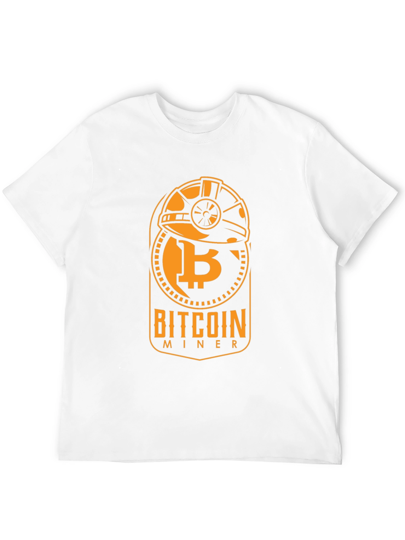 Bitcoin Miner Graphic Tee - Crypto Enthusiast Apparel