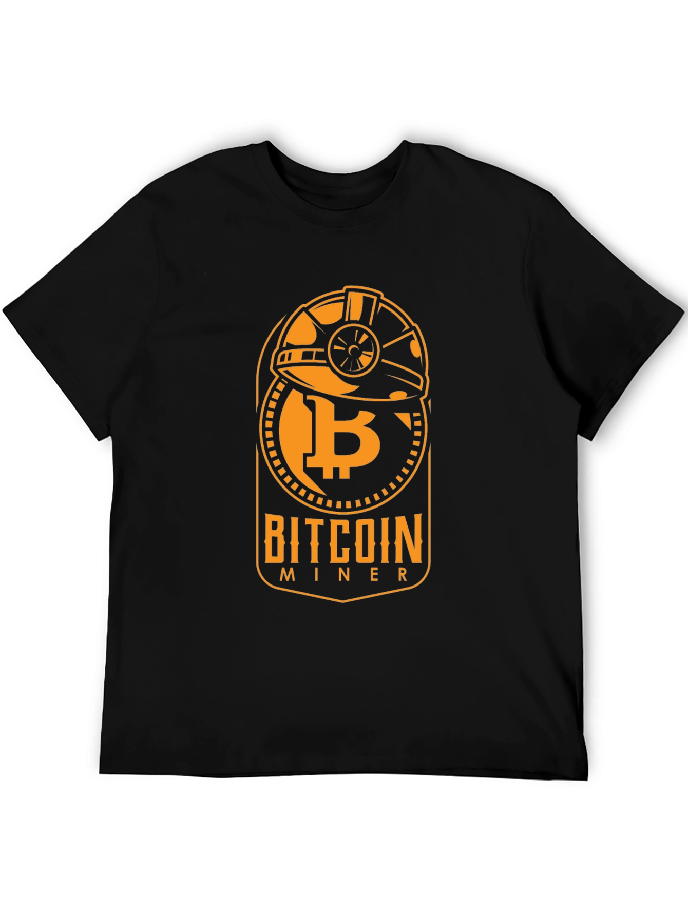 Bitcoin Miner Graphic Tee - Crypto Enthusiast Apparel