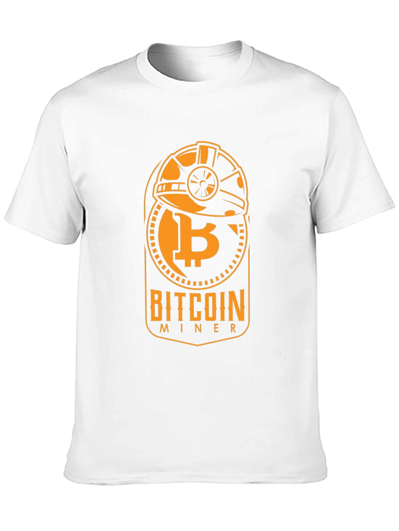 Bitcoin Miner Graphic Tee - Crypto Enthusiast Apparel
