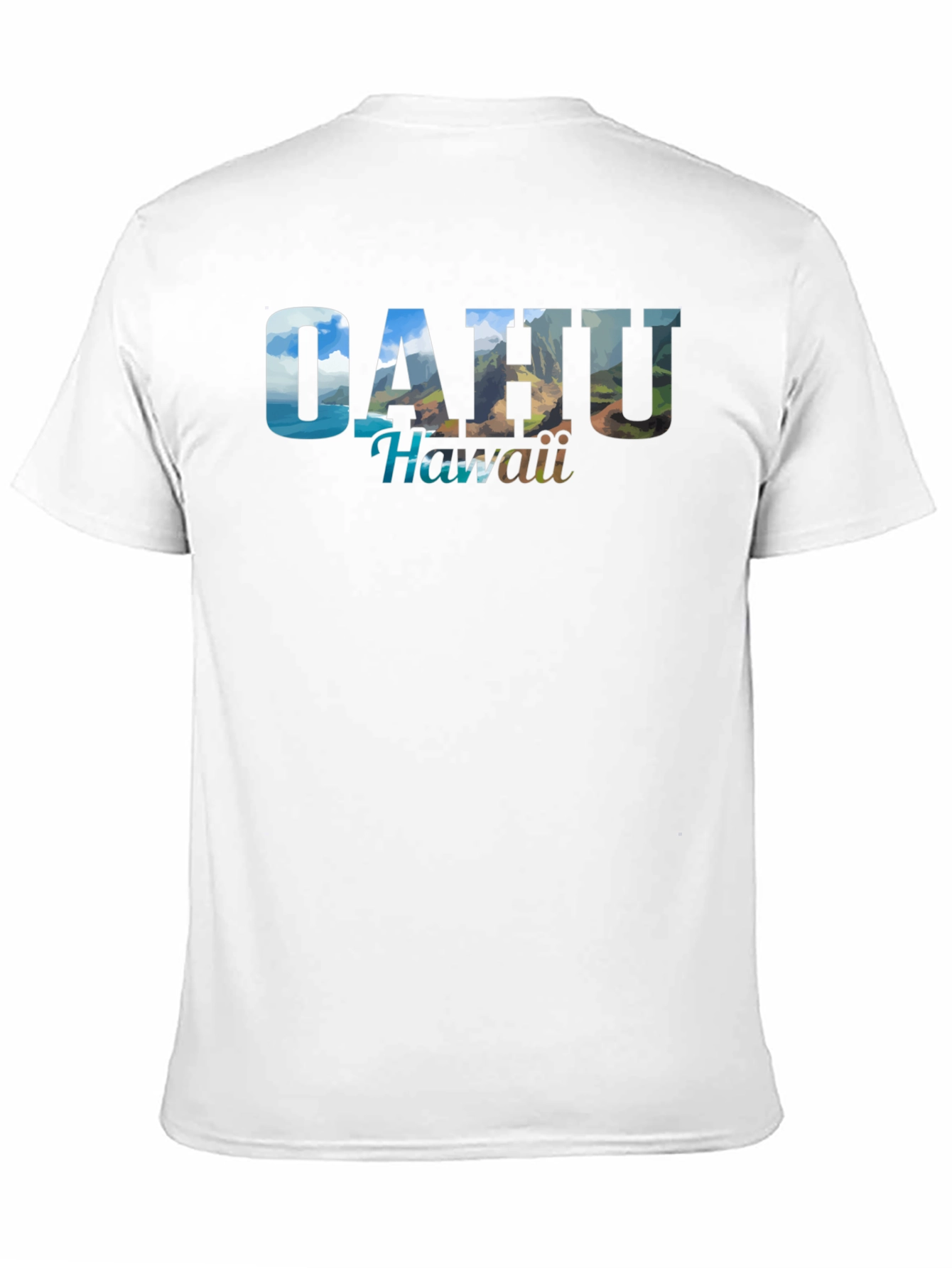 Oahu Hawaii Graphic Tee - Island Adventure Shirt