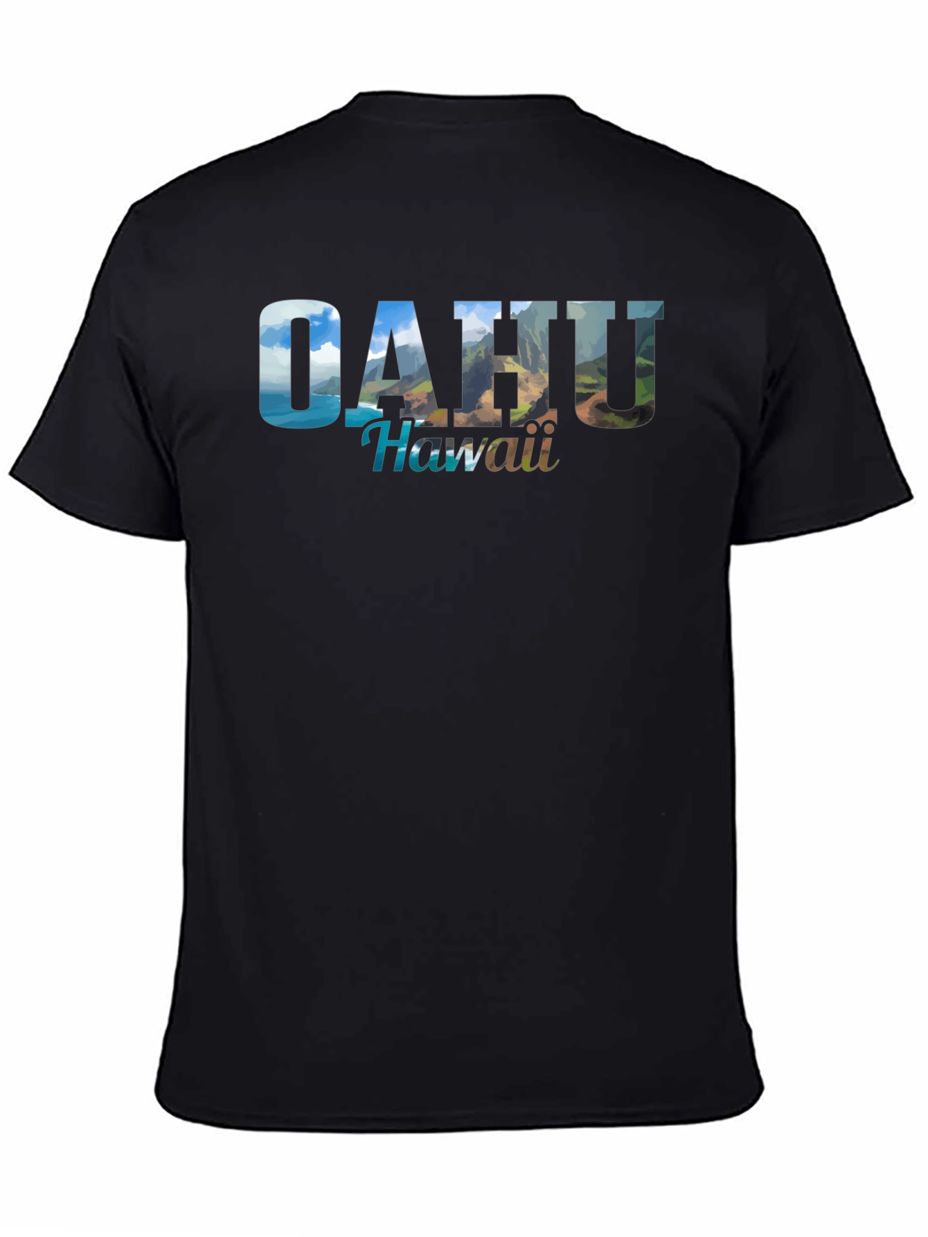 Oahu Hawaii Graphic Tee - Island Adventure Shirt