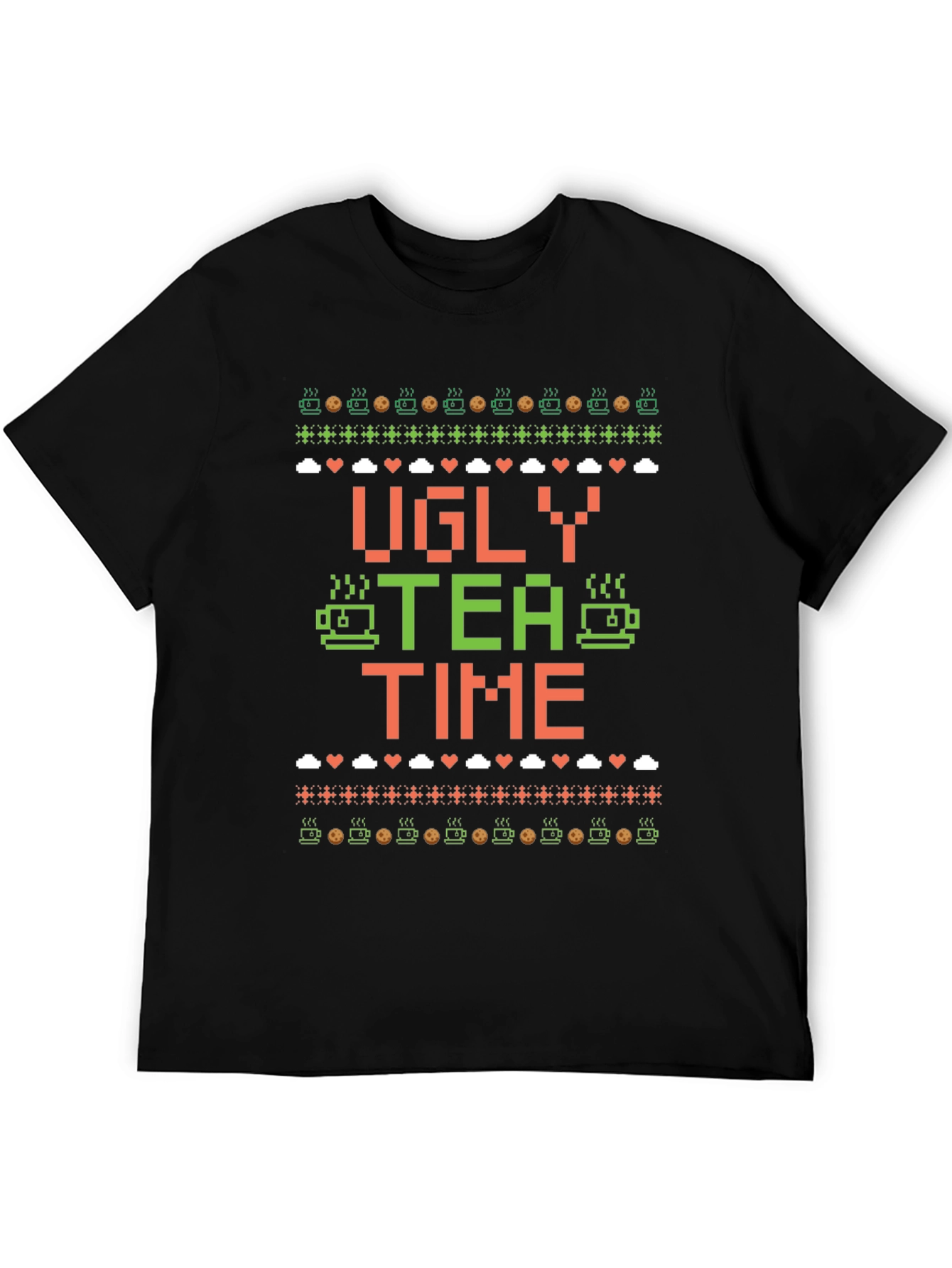 Ugly Tea Time Christmas T-Shirt