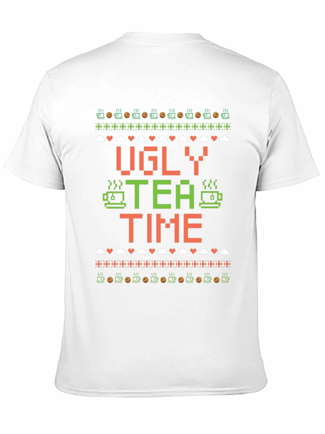 Ugly Tea Time Christmas T-Shirt