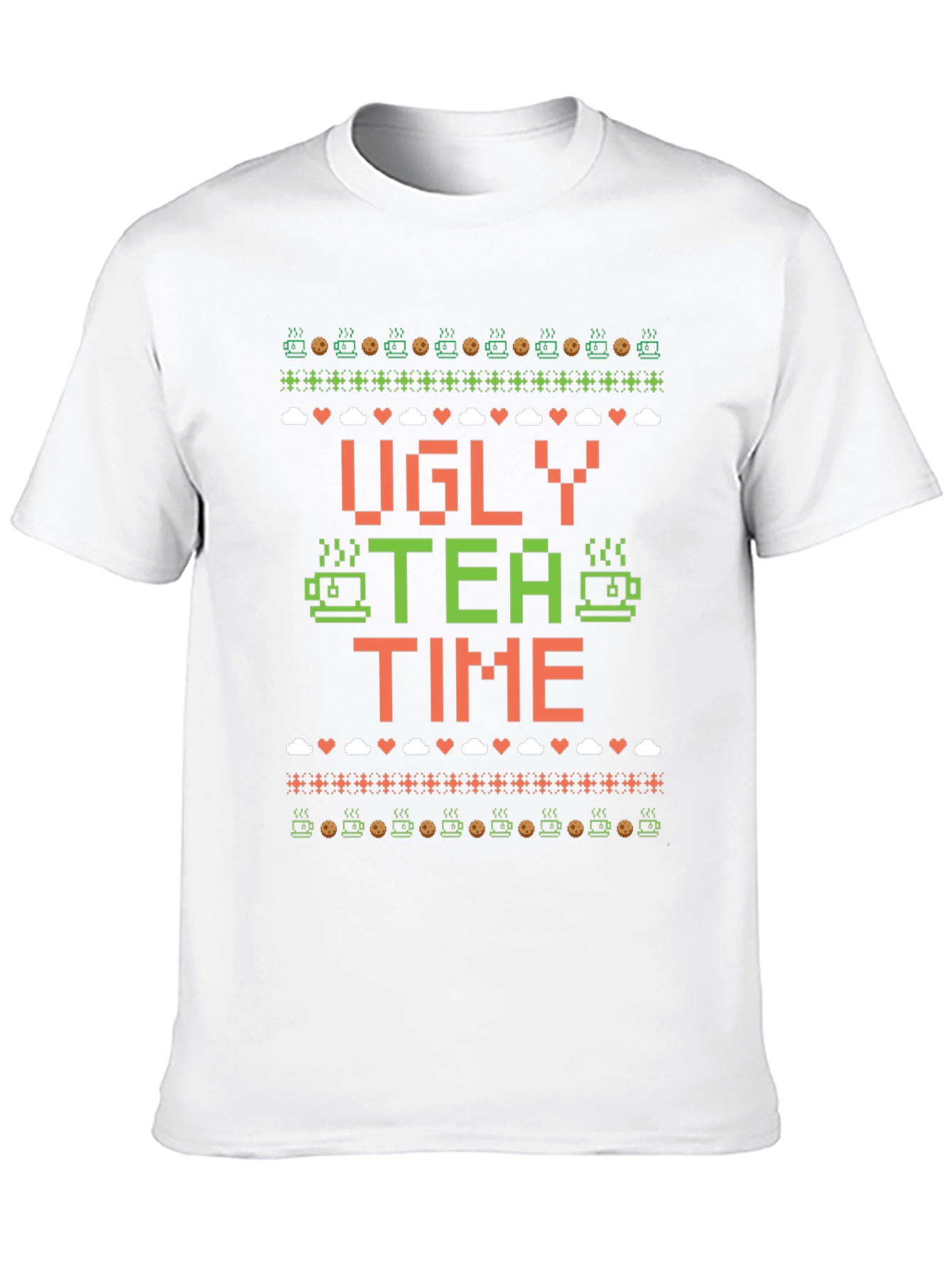 Ugly Tea Time Christmas T-Shirt