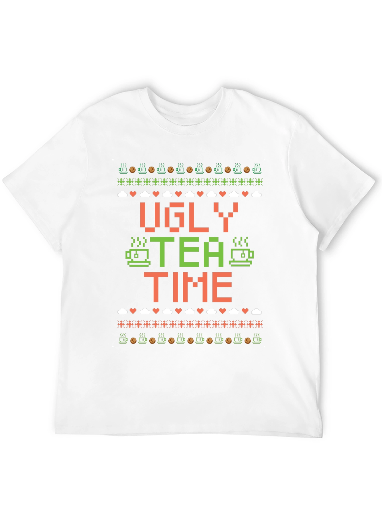 Ugly Tea Time Christmas T-Shirt