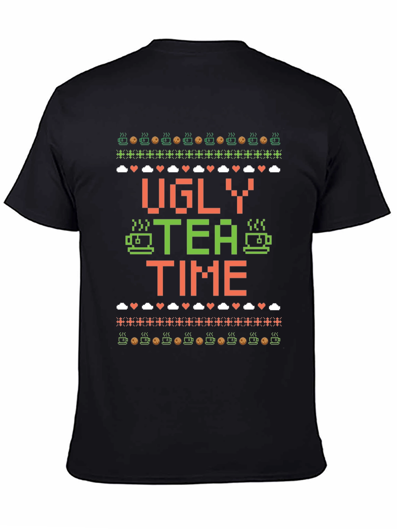 Ugly Tea Time Christmas T-Shirt