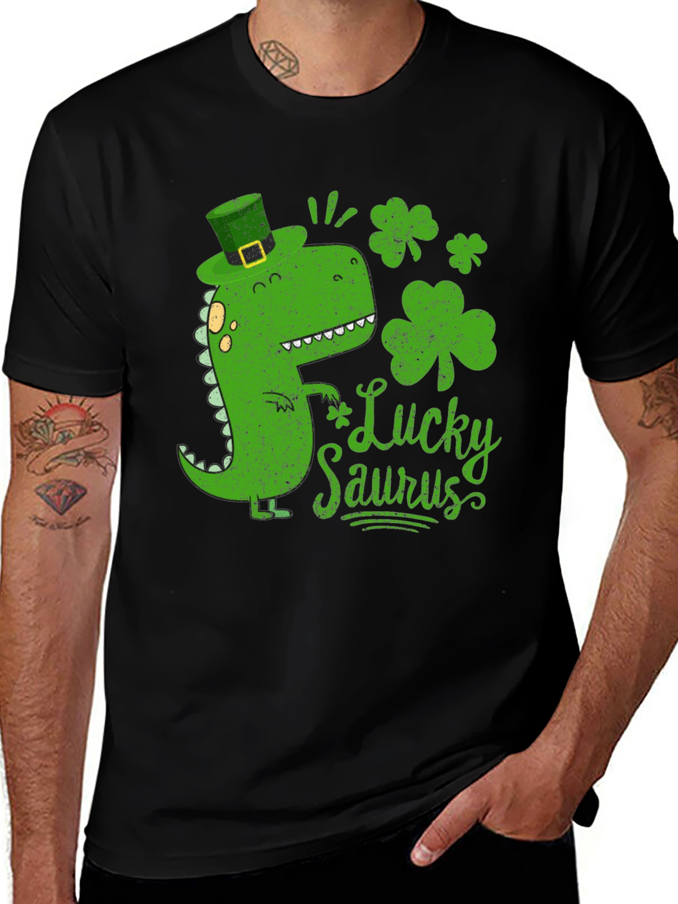 Lucky Saurus St. Patricks Day T-Shirt