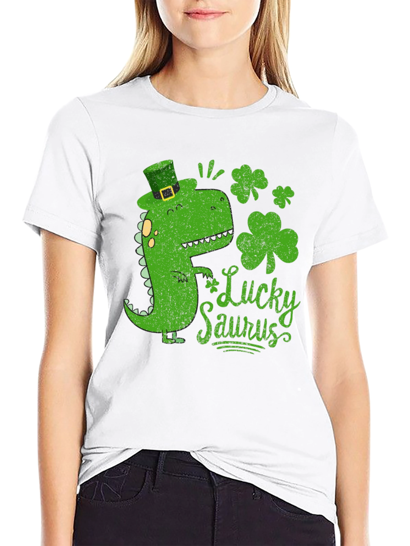 Lucky Saurus St. Patricks Day T-Shirt