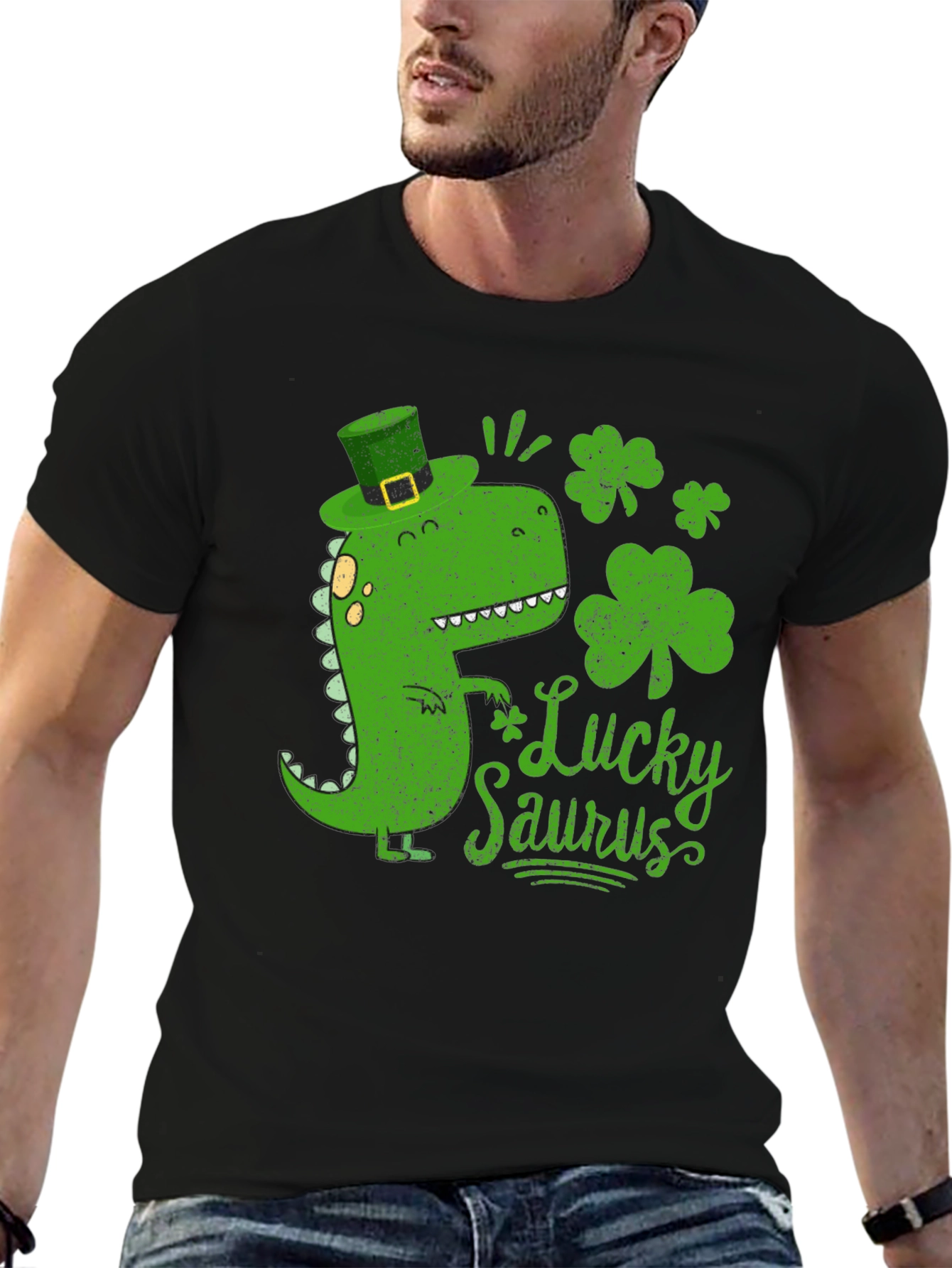 Lucky Saurus St. Patricks Day T-Shirt