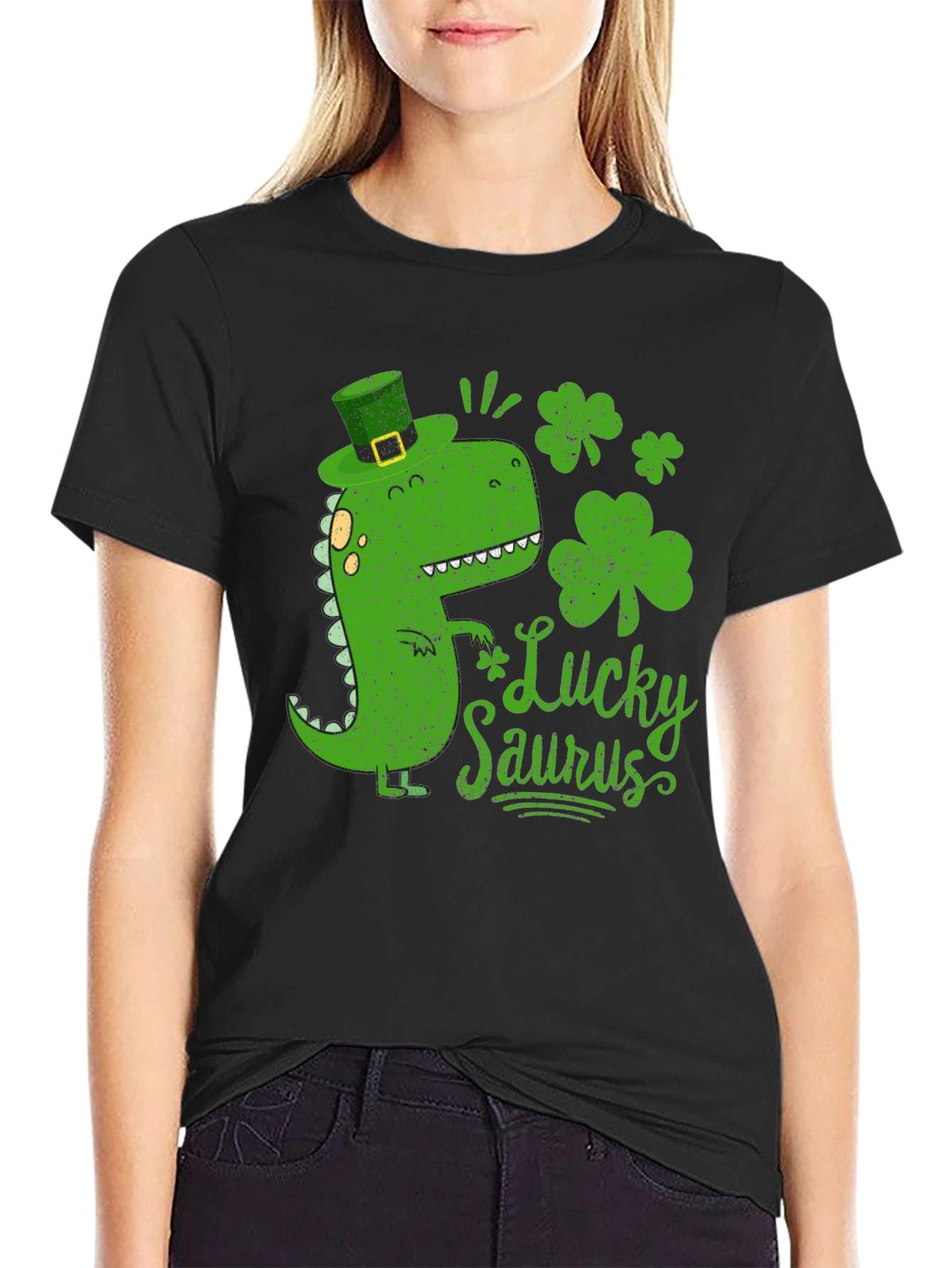 Lucky Saurus St. Patricks Day T-Shirt