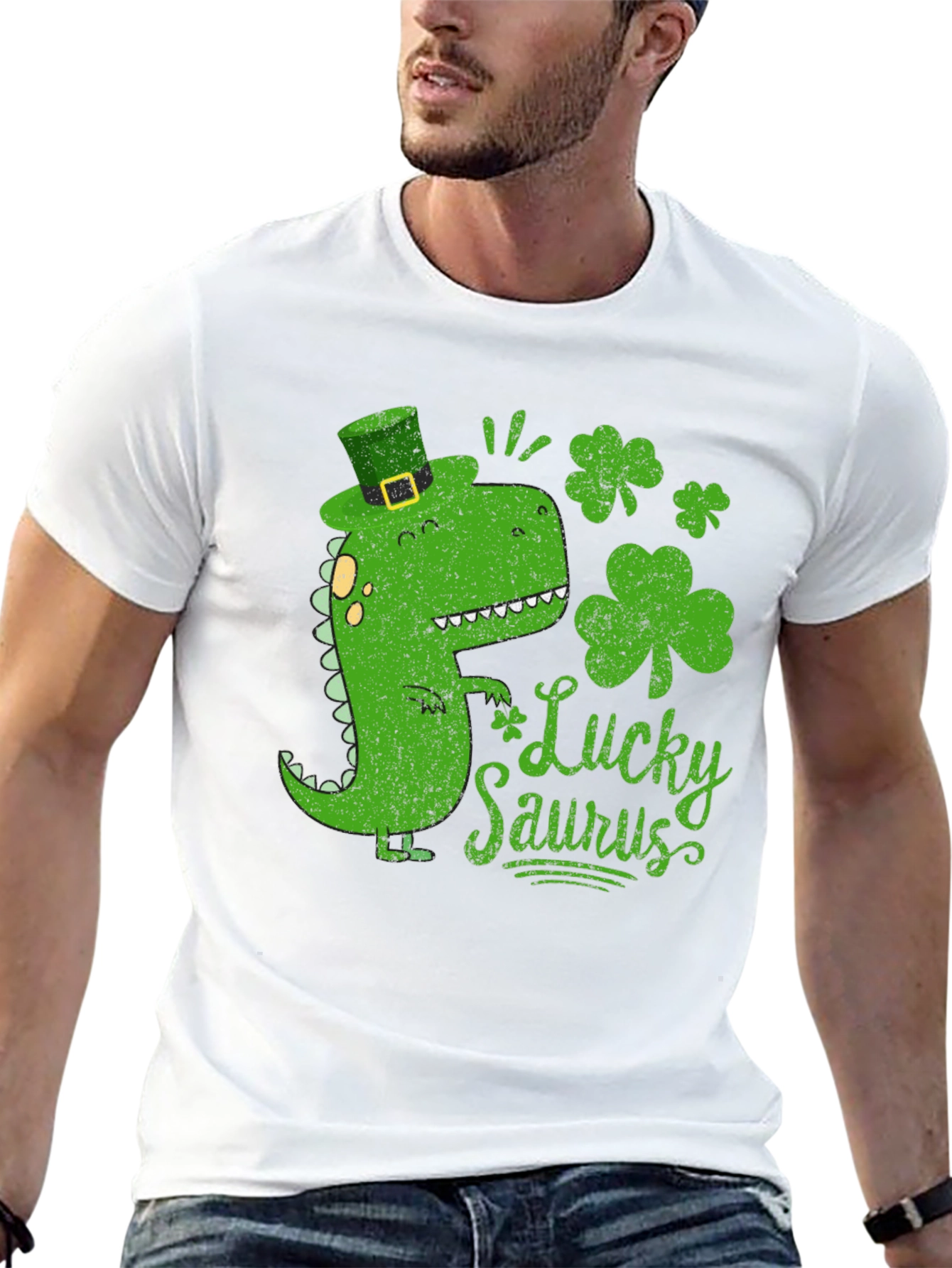 Lucky Saurus St. Patricks Day T-Shirt
