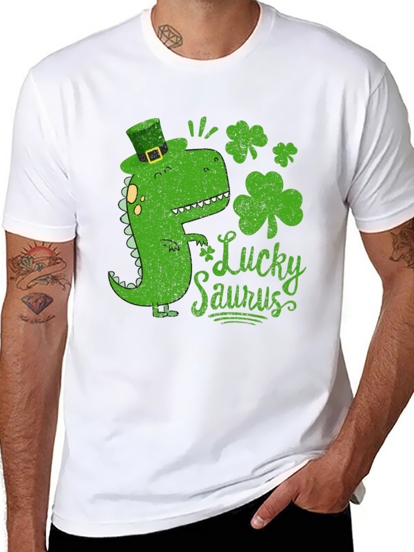 Lucky Saurus St. Patricks Day T-Shirt