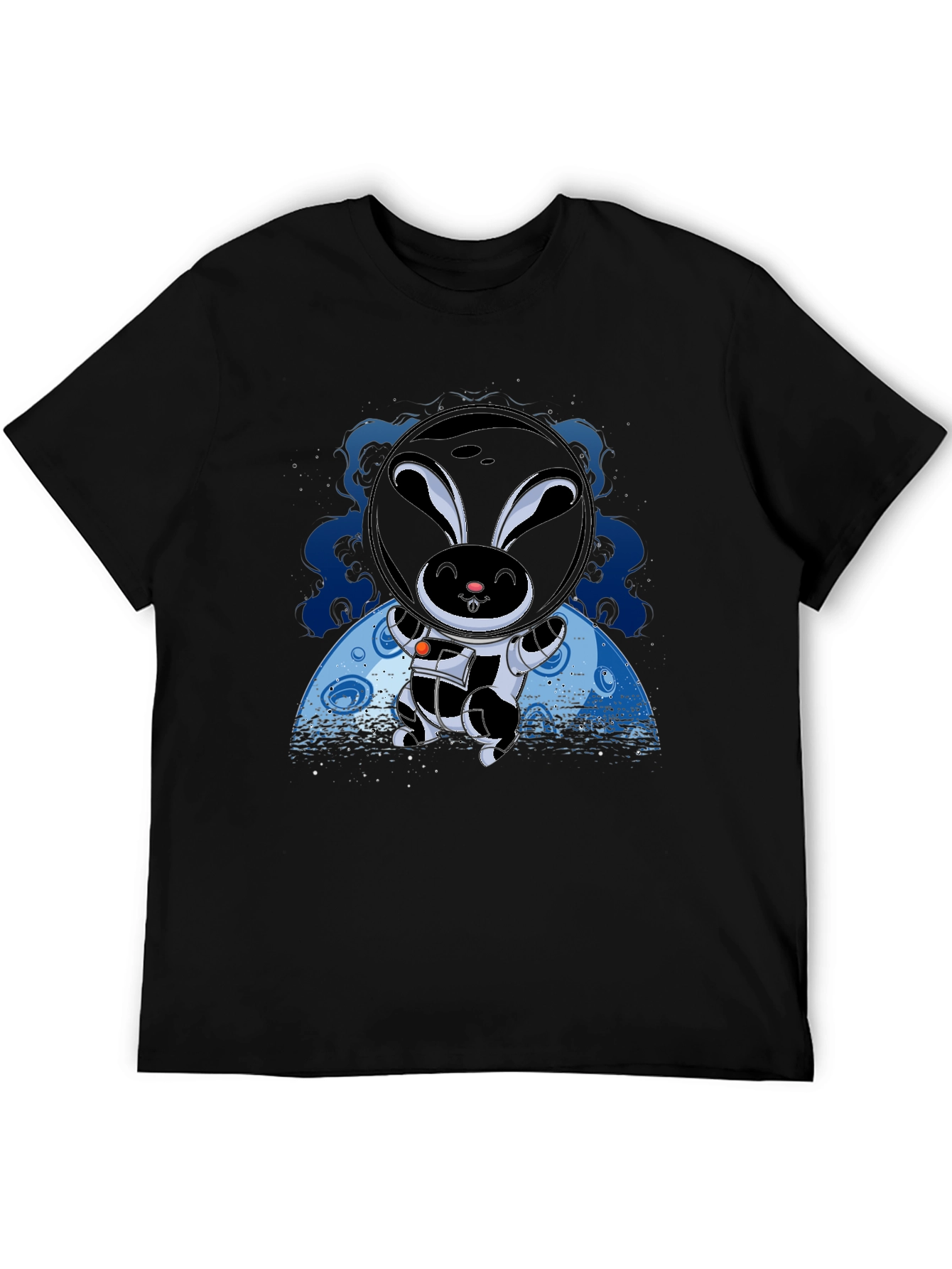 Astronaut Bunny T-Shirt - Space Rabbit Graphic Tee