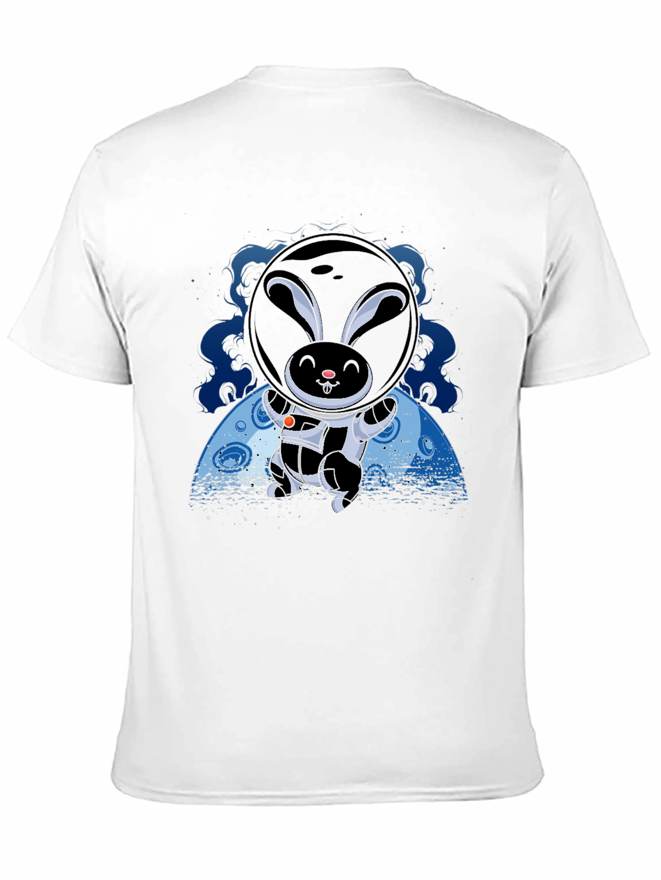 Astronaut Bunny T-Shirt - Space Rabbit Graphic Tee