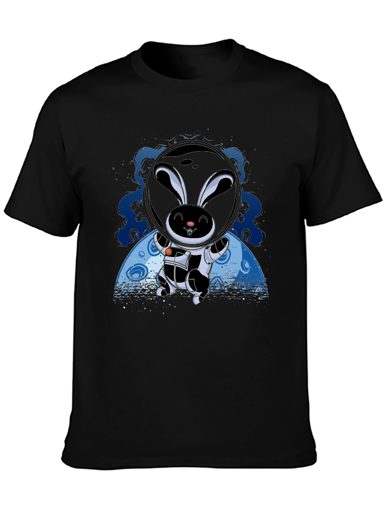 Astronaut Bunny T-Shirt - Space Rabbit Graphic Tee