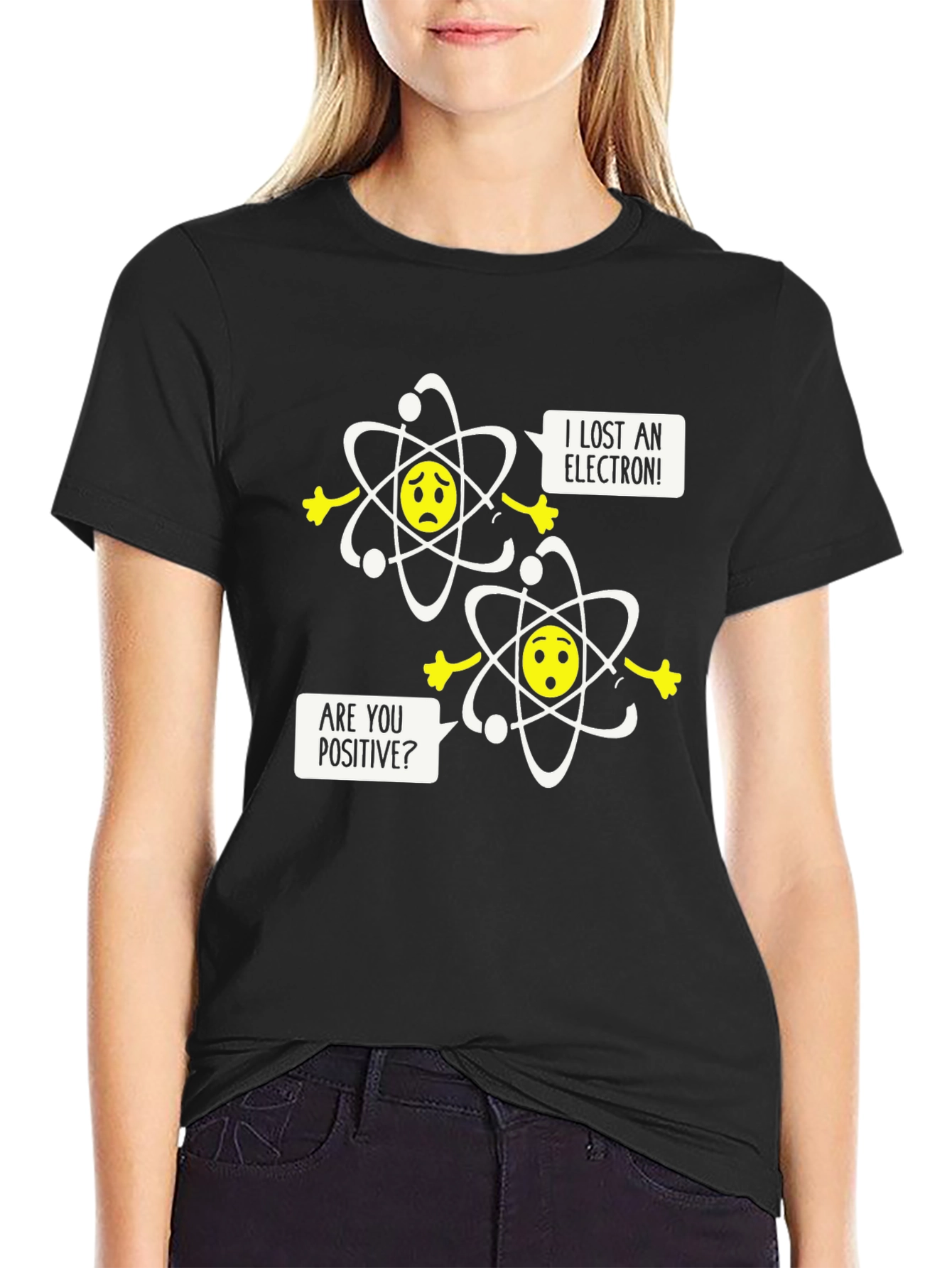 Funny Science T-Shirt - I Lost An Electron