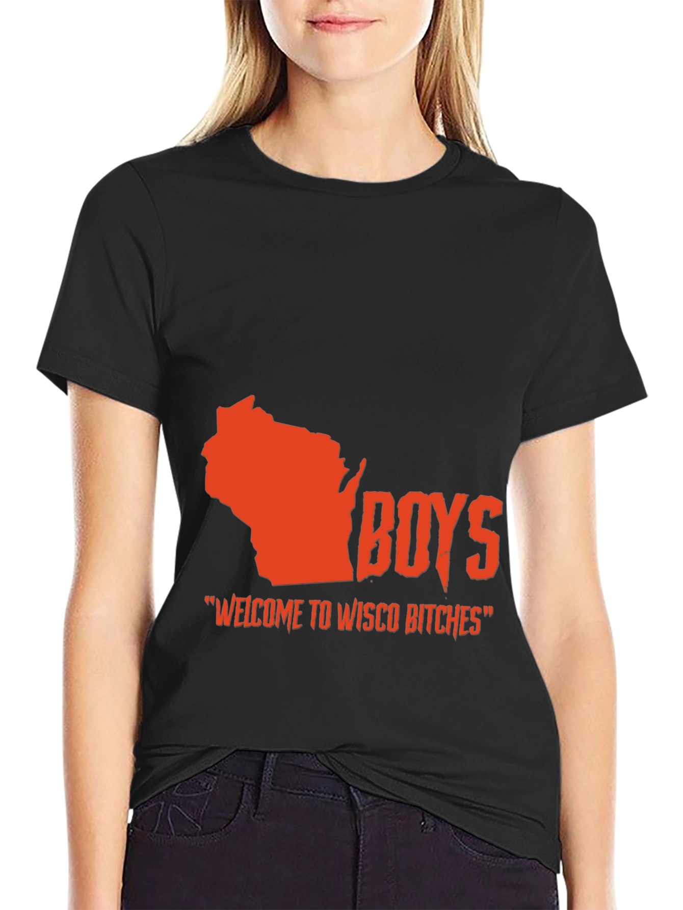 Wisconsin Boys Novelty Graphic Tee