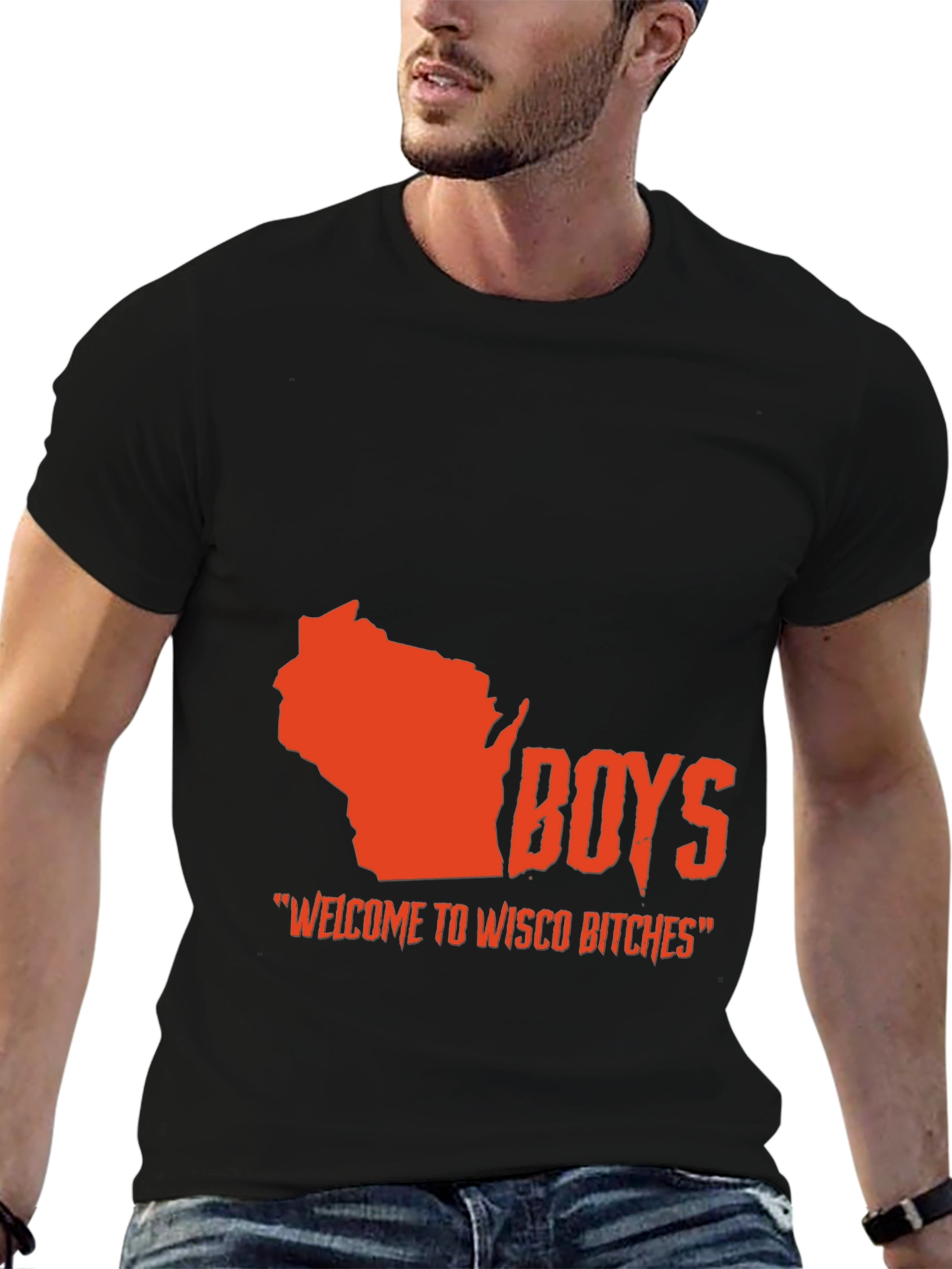 Wisconsin Boys Novelty Graphic Tee