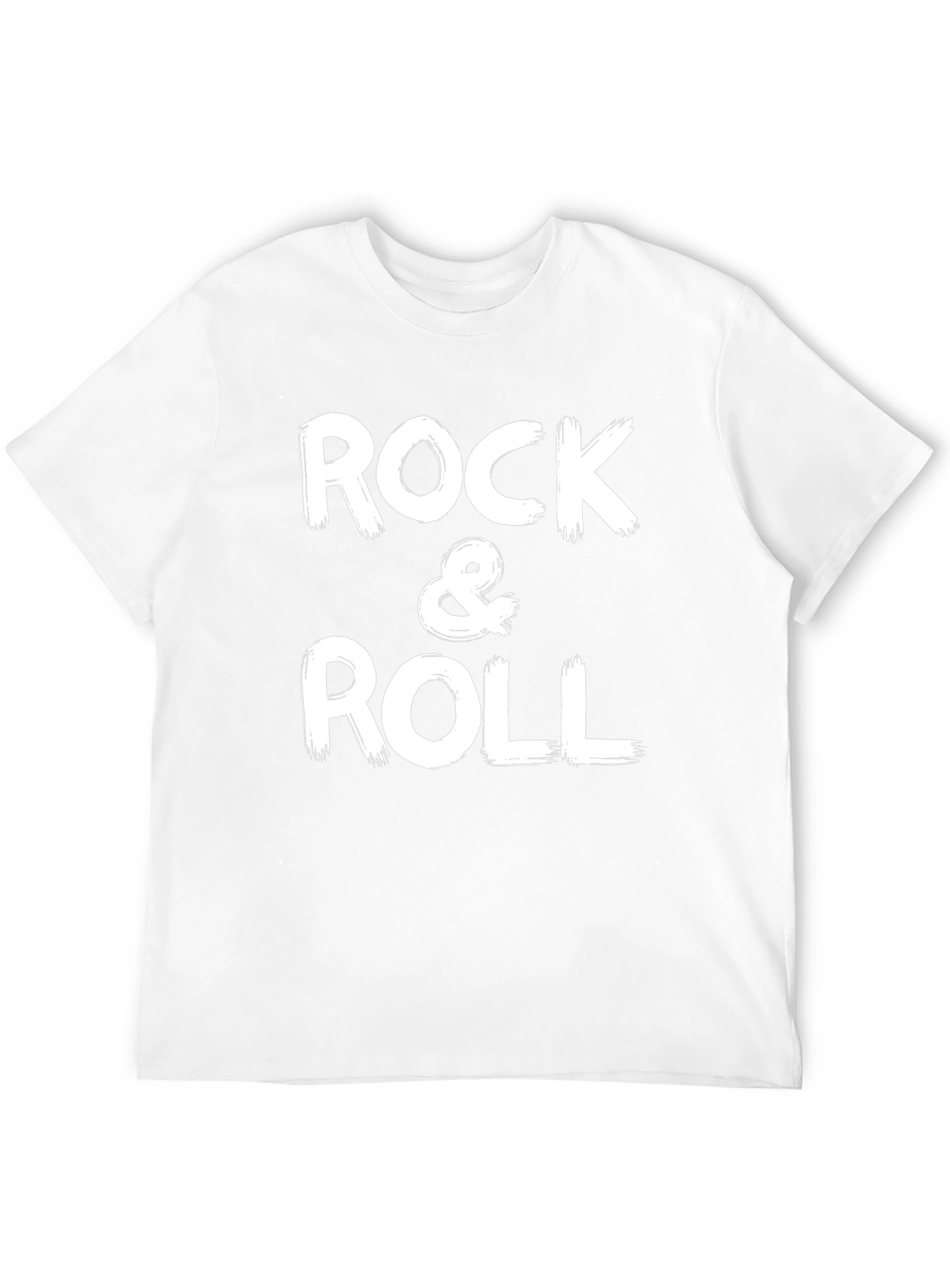Rock & Roll Graphic Tee - Classic Black T-Shirt