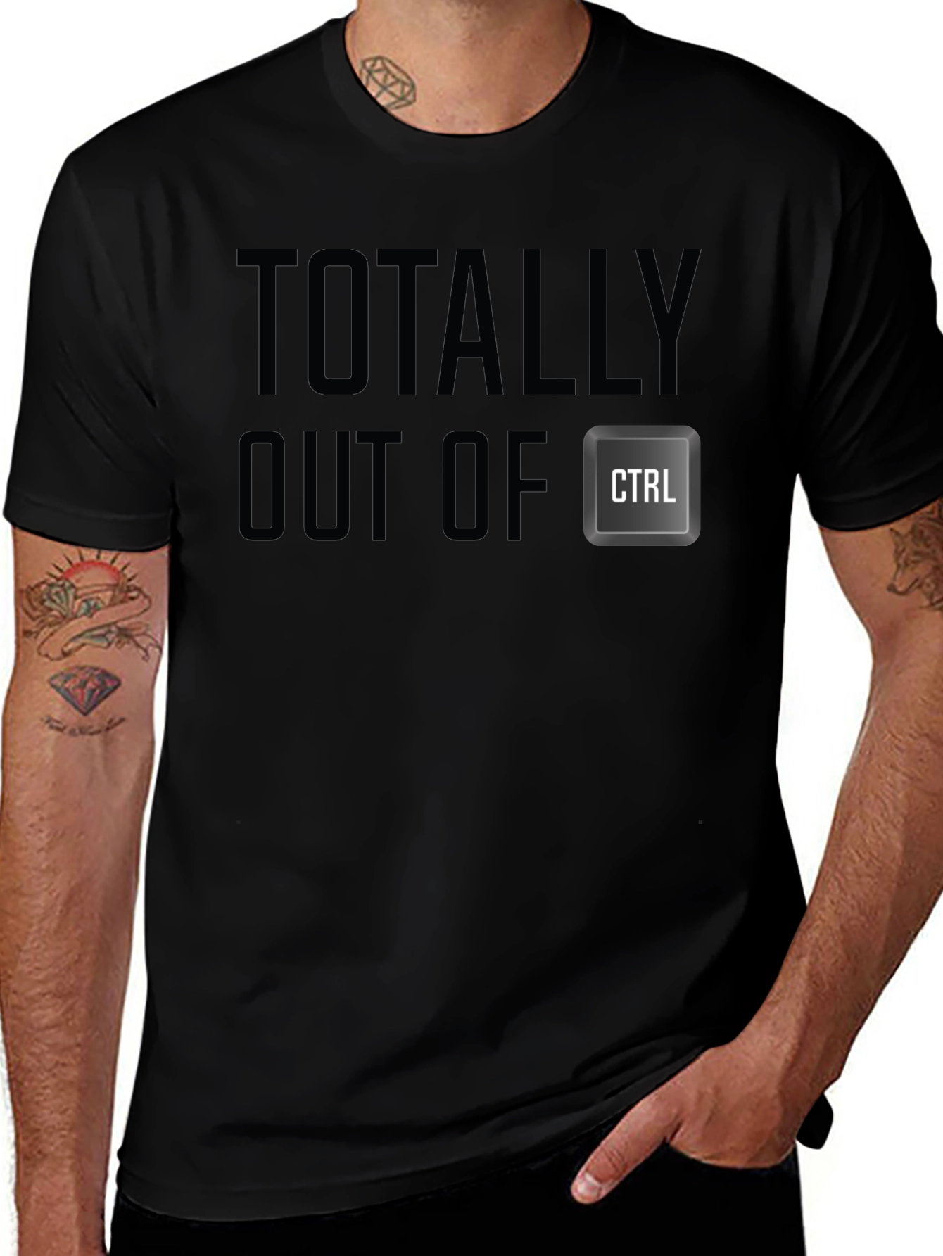 Totally Out of CTRL - Novelty T-Shirt