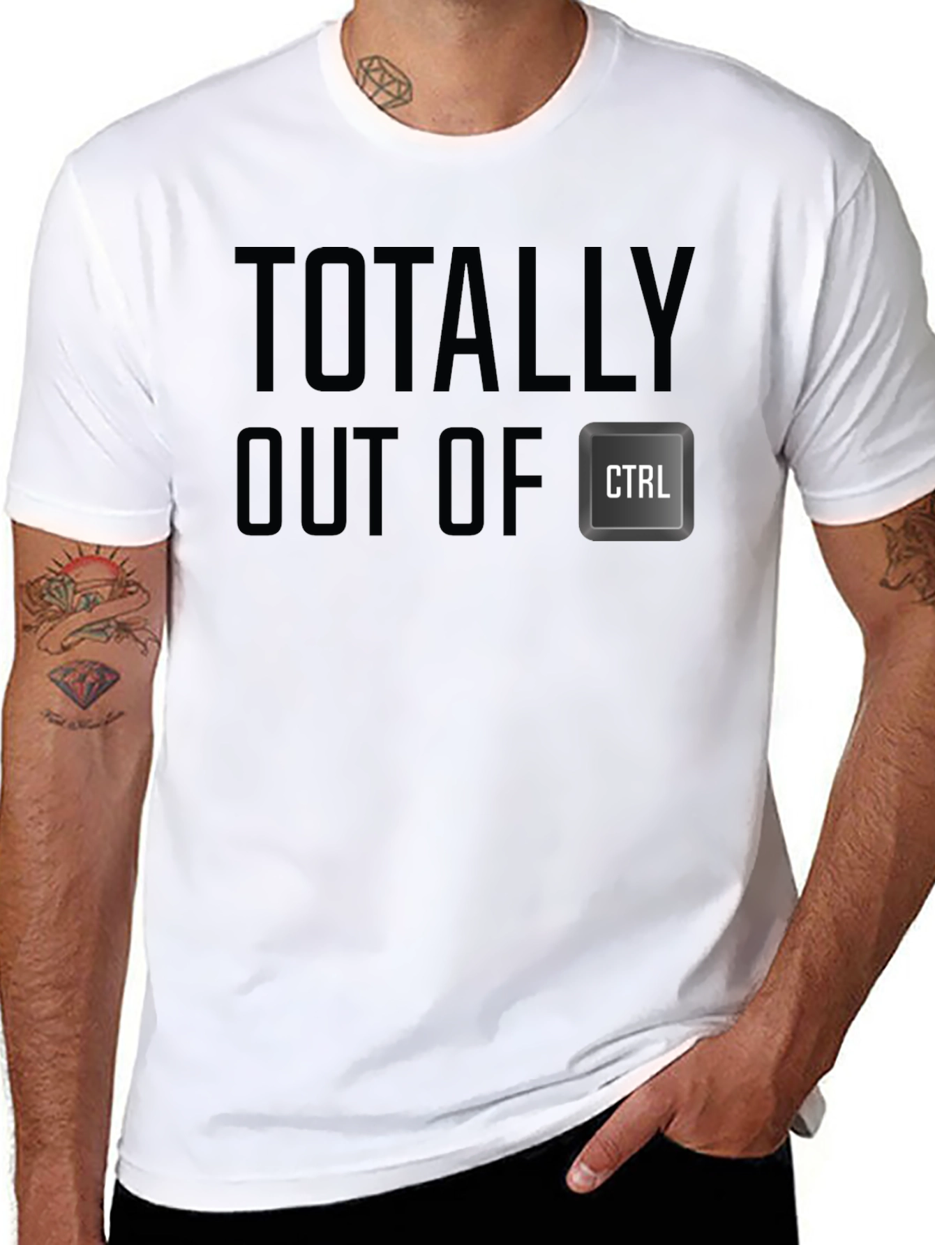 Totally Out of CTRL - Novelty T-Shirt