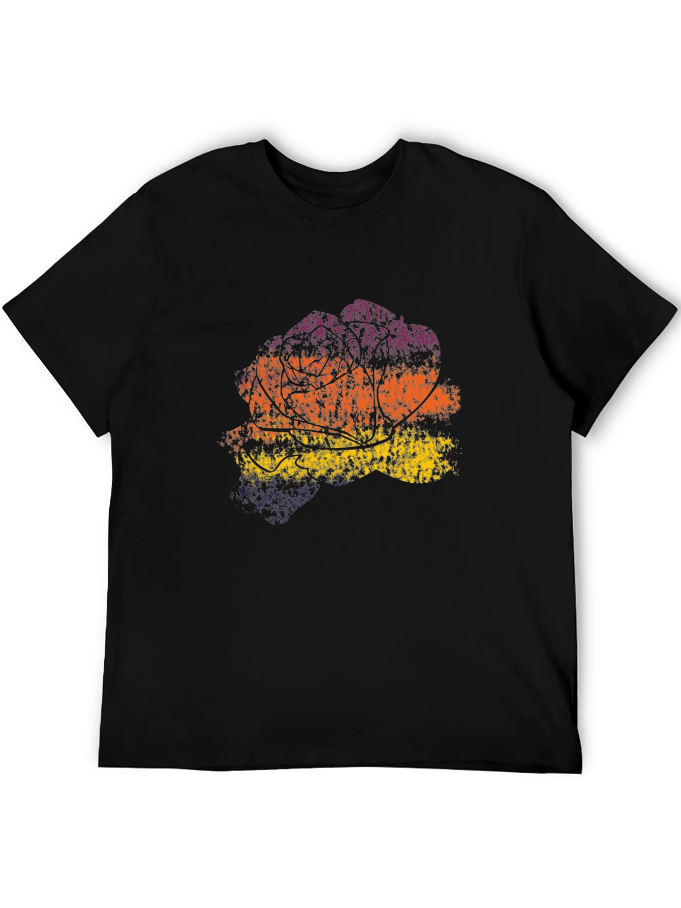 Retro Sunset Tree Graphic Tee