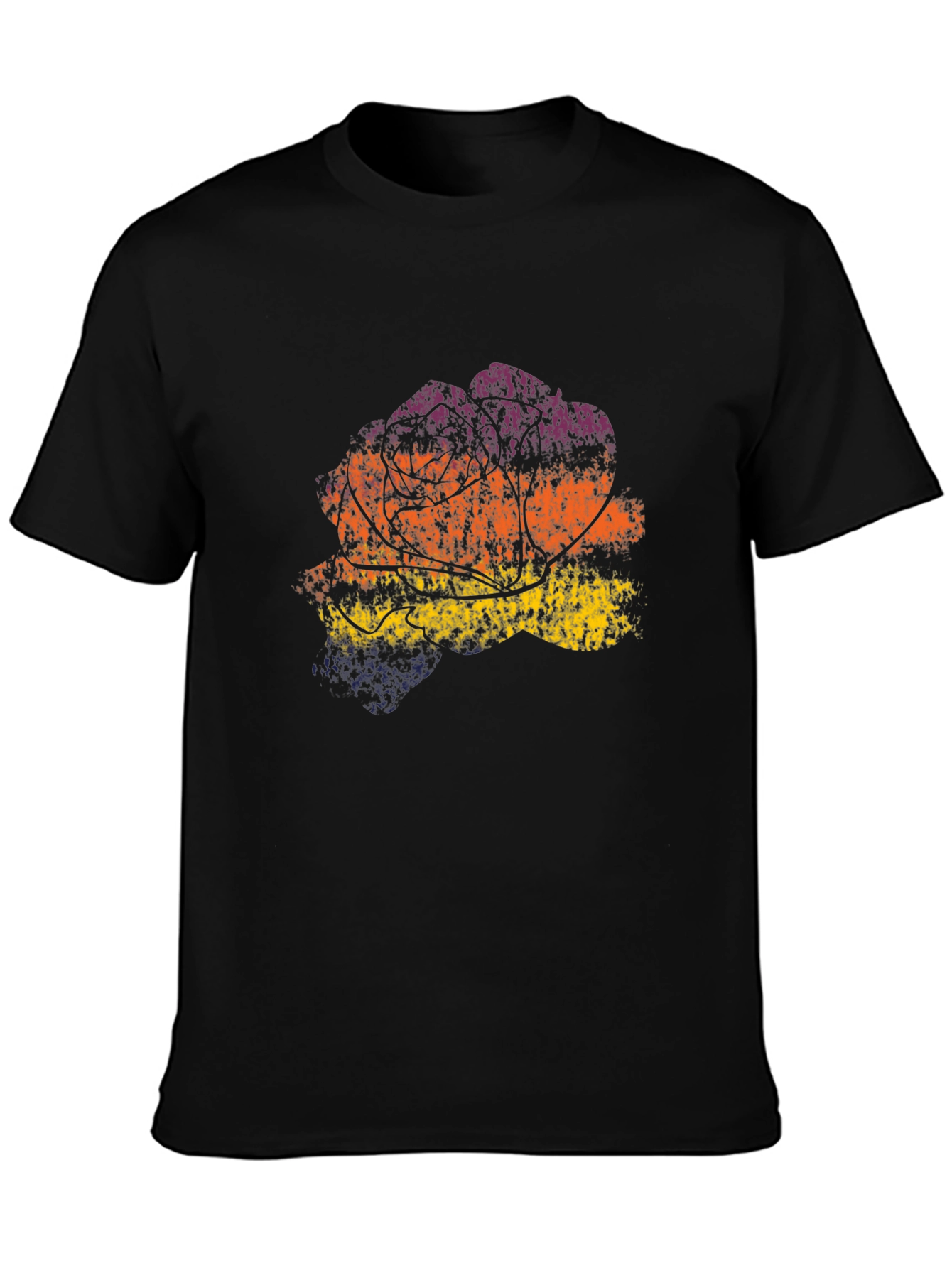 Retro Sunset Tree Graphic Tee