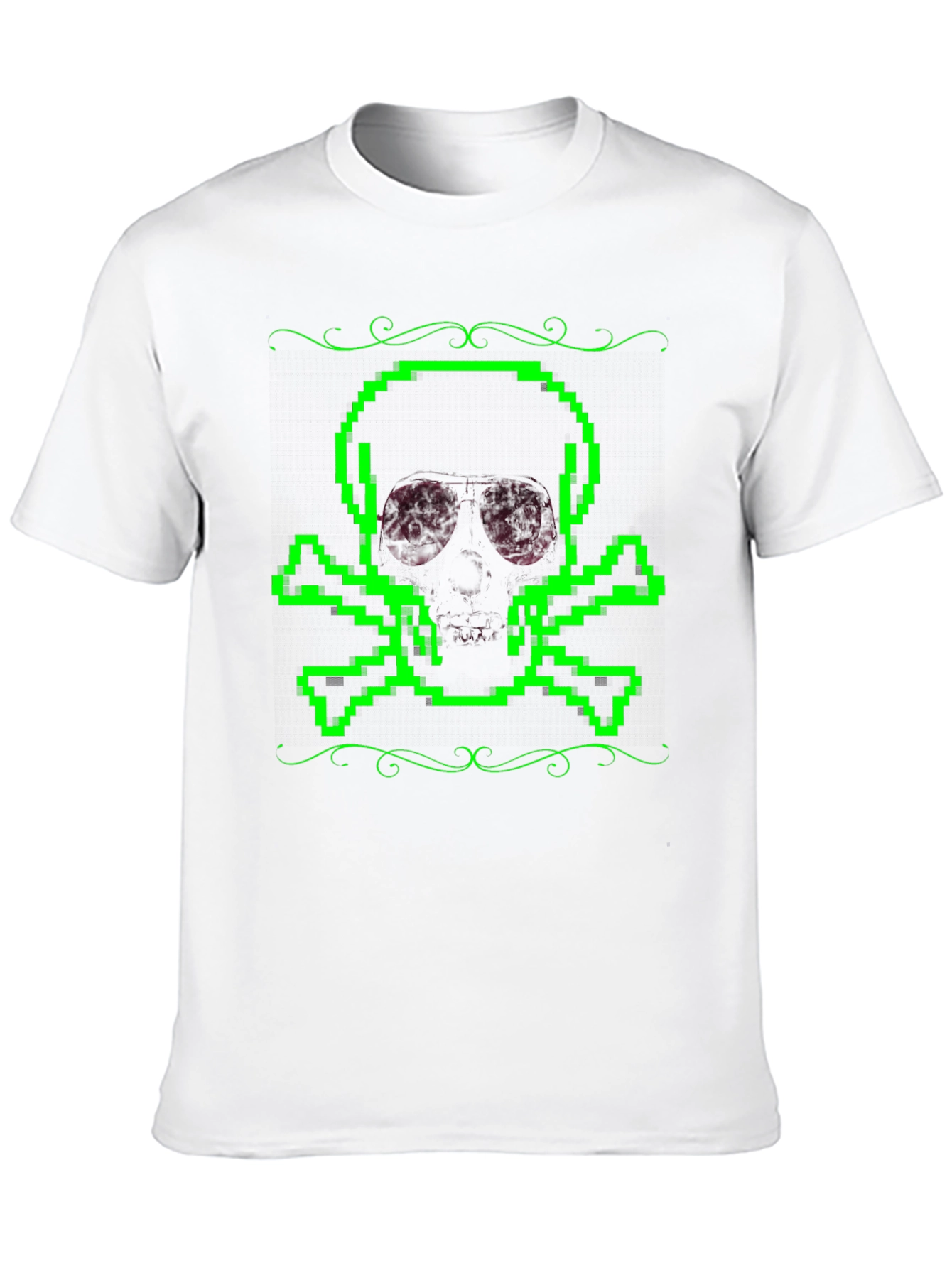 Pixel Skull T-Shirt - Gamer Style