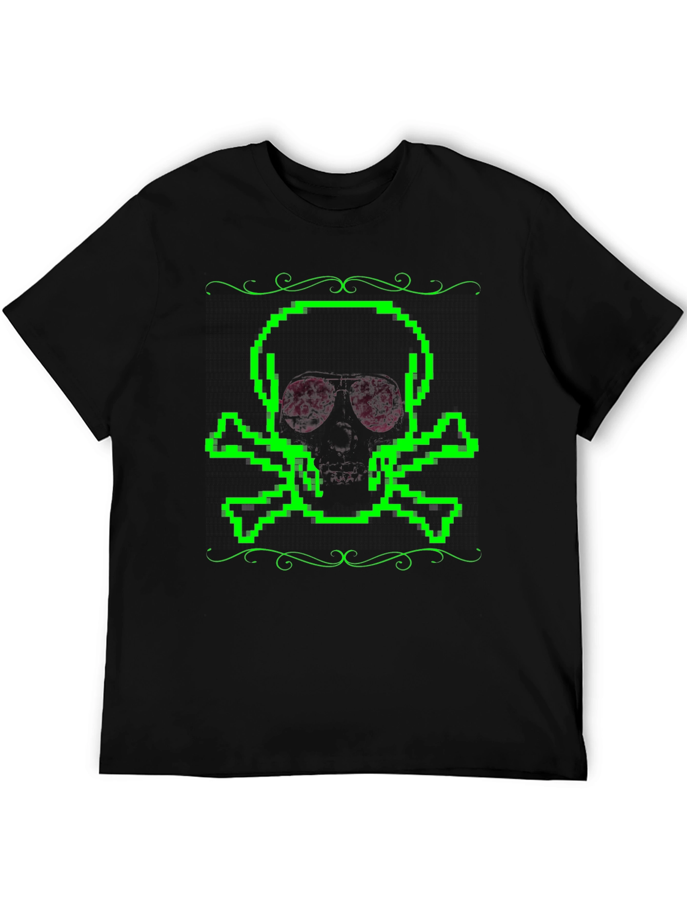 Pixel Skull T-Shirt - Gamer Style