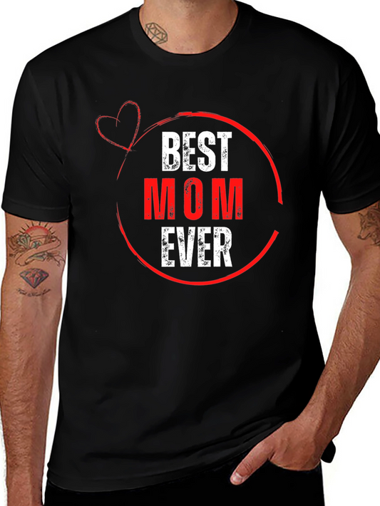 Best Mom Ever Black T-Shirt